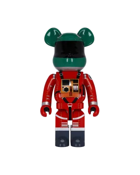 1000% Space Suit Green Helmet & Orange Suit Version Be@rbrick Multicolor