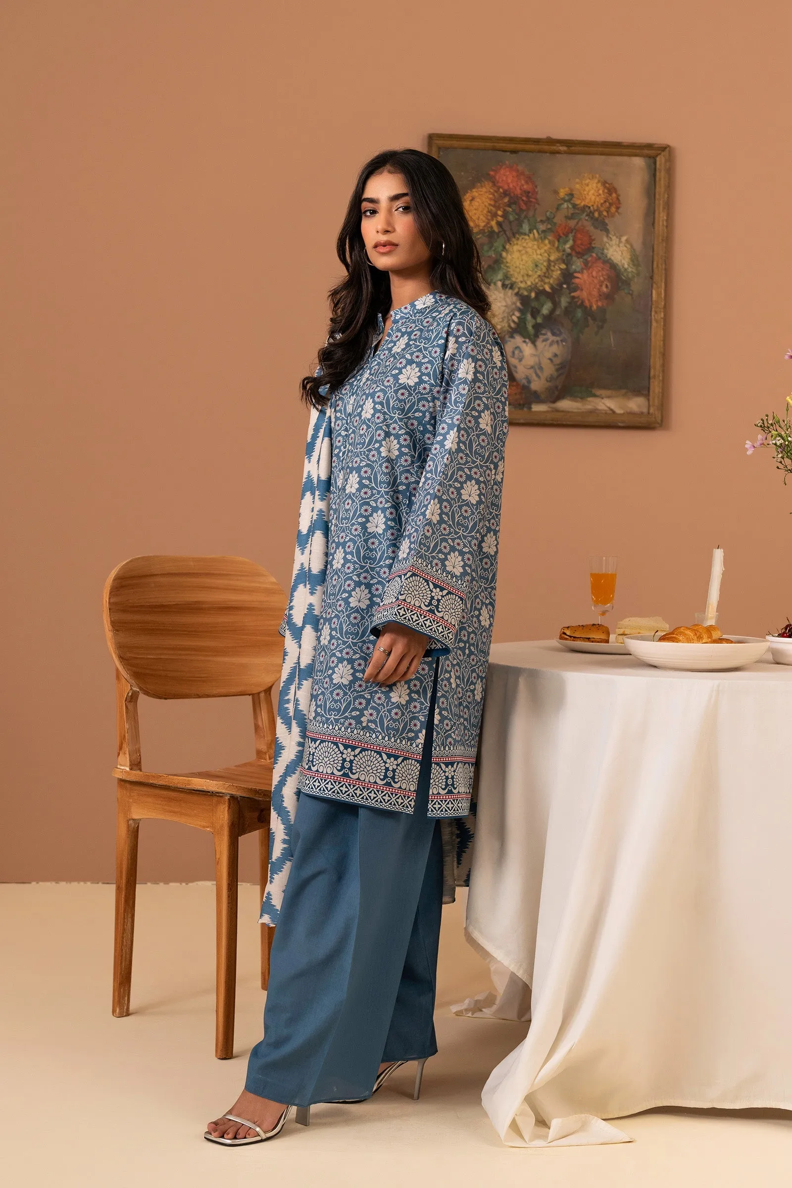 2 PC Printed Suit (Unstitched)