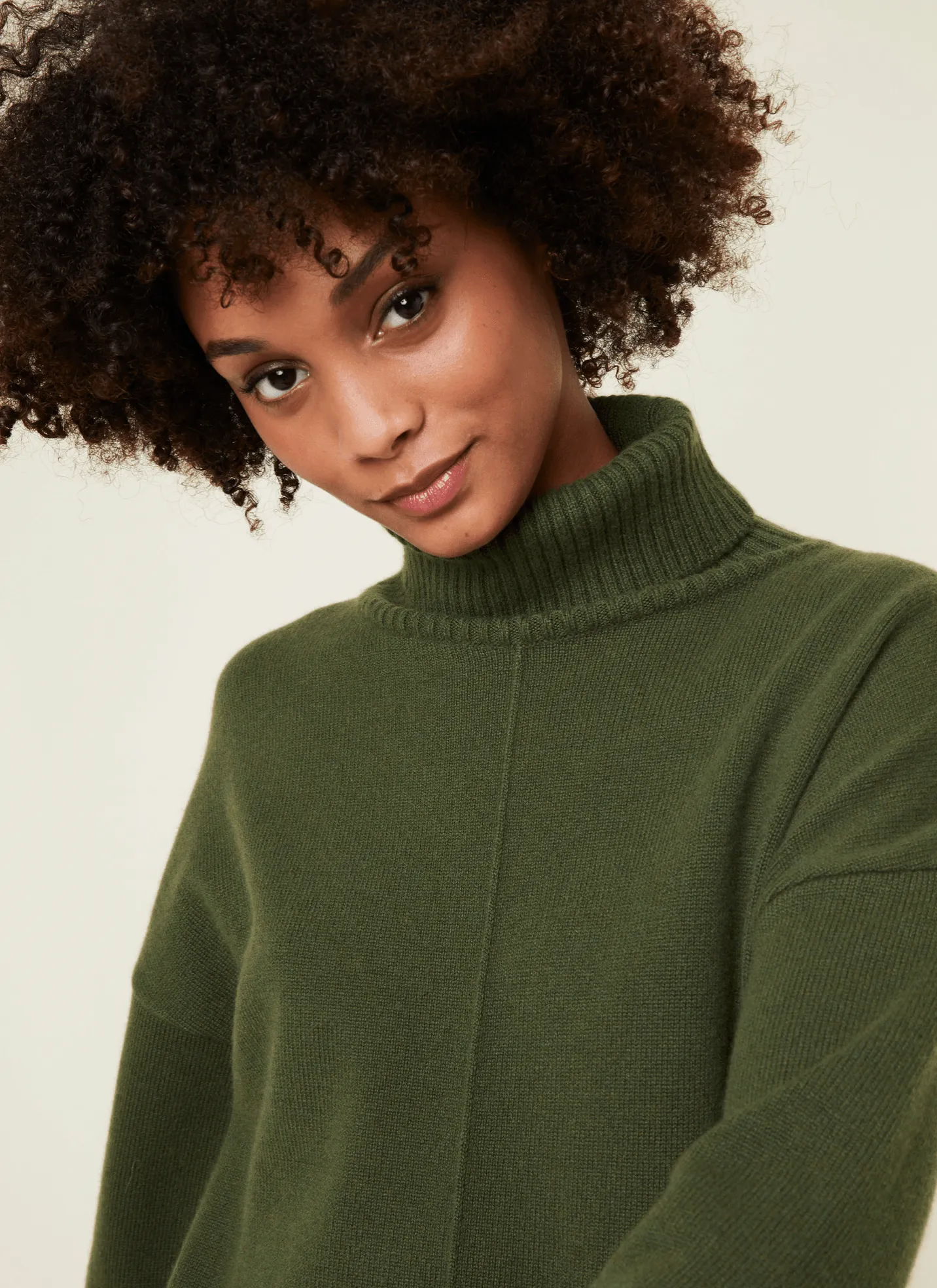 Adena Cashmere Turtleneck by Maison Montagut