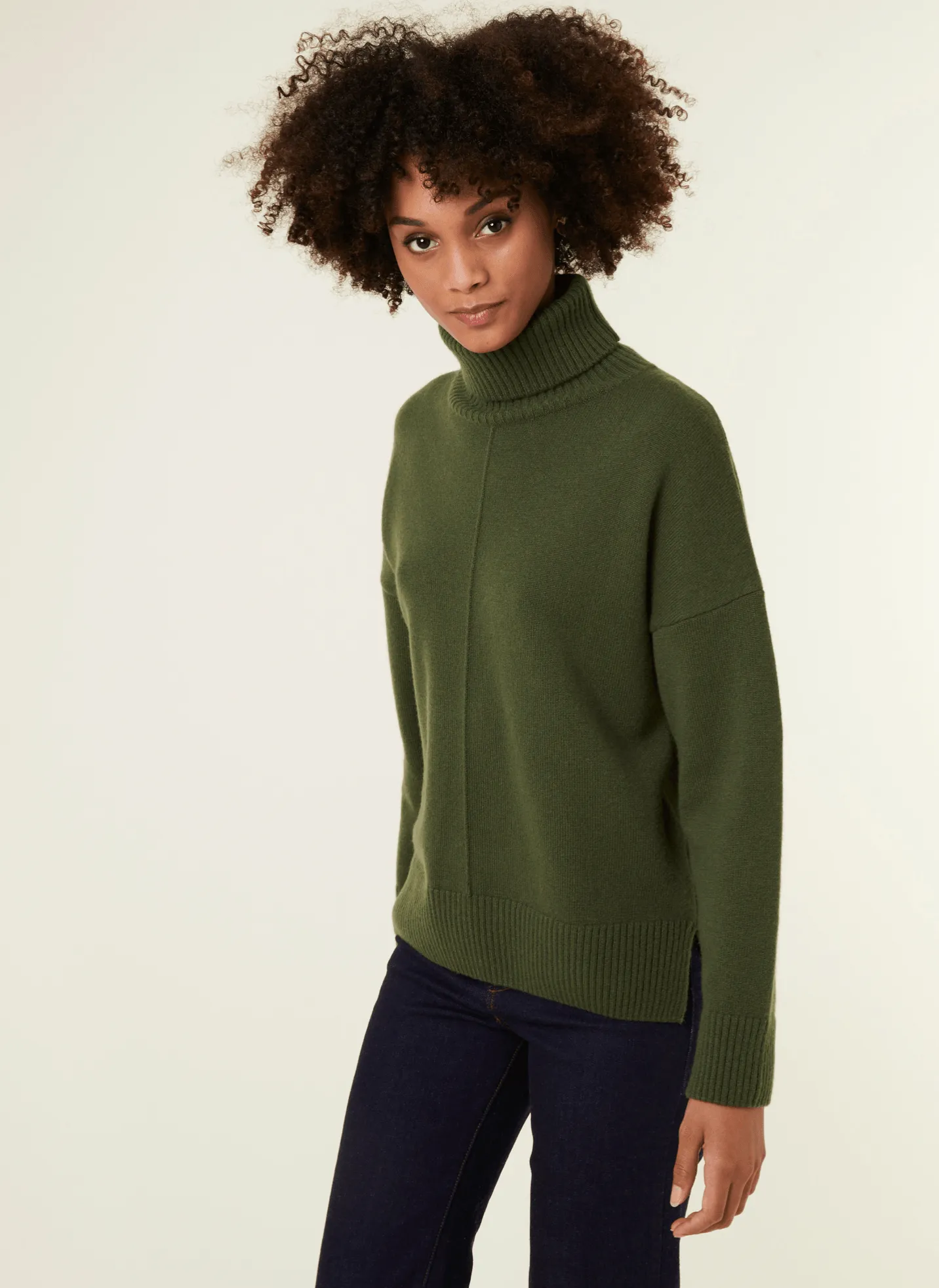 Adena Cashmere Turtleneck by Maison Montagut