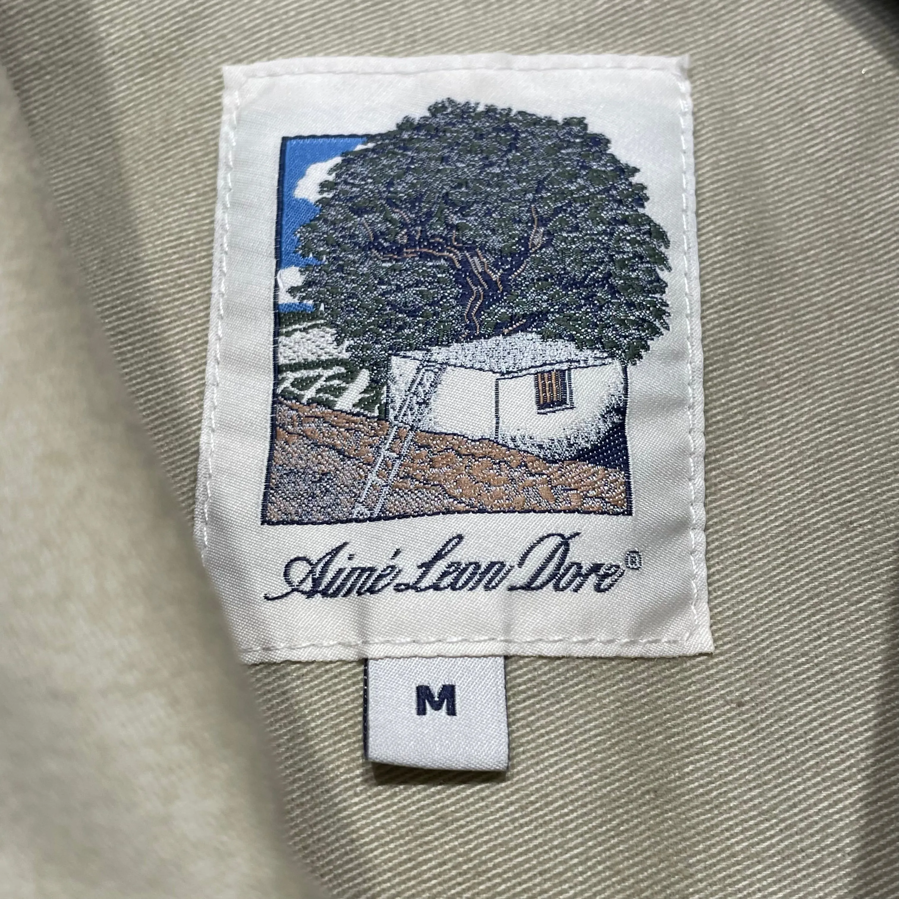 AIME LEON DORE/Jacket/M/Cotton/CRM/SAFARI JACKET