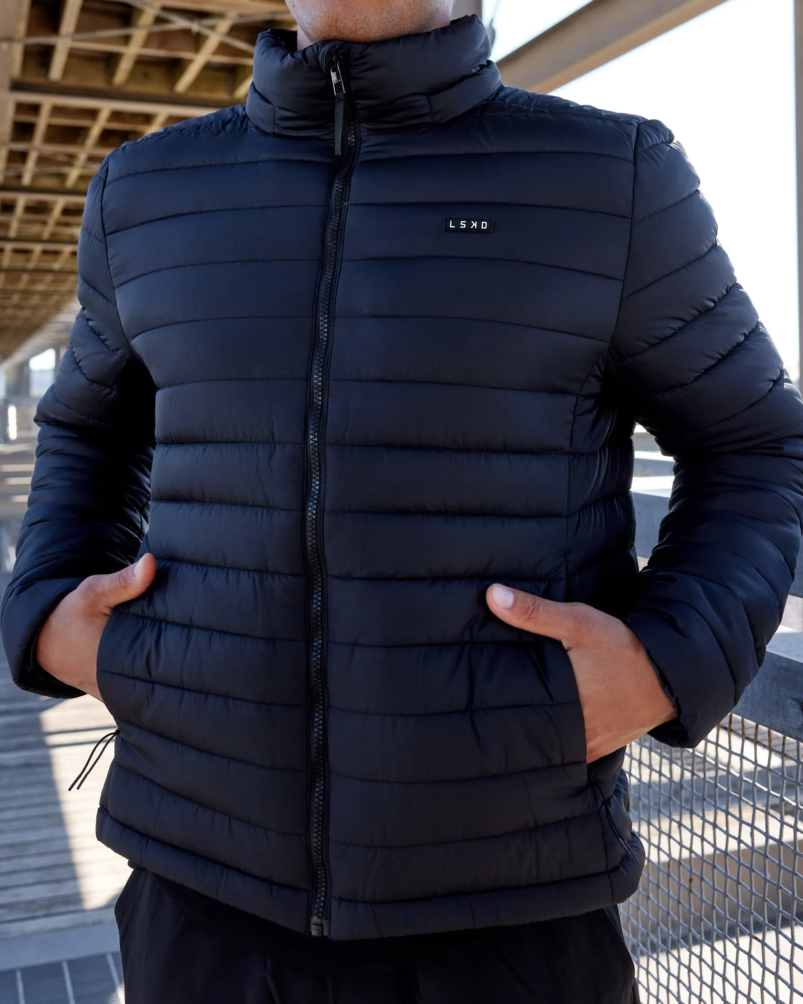 All Day Puffer Jacket - Black