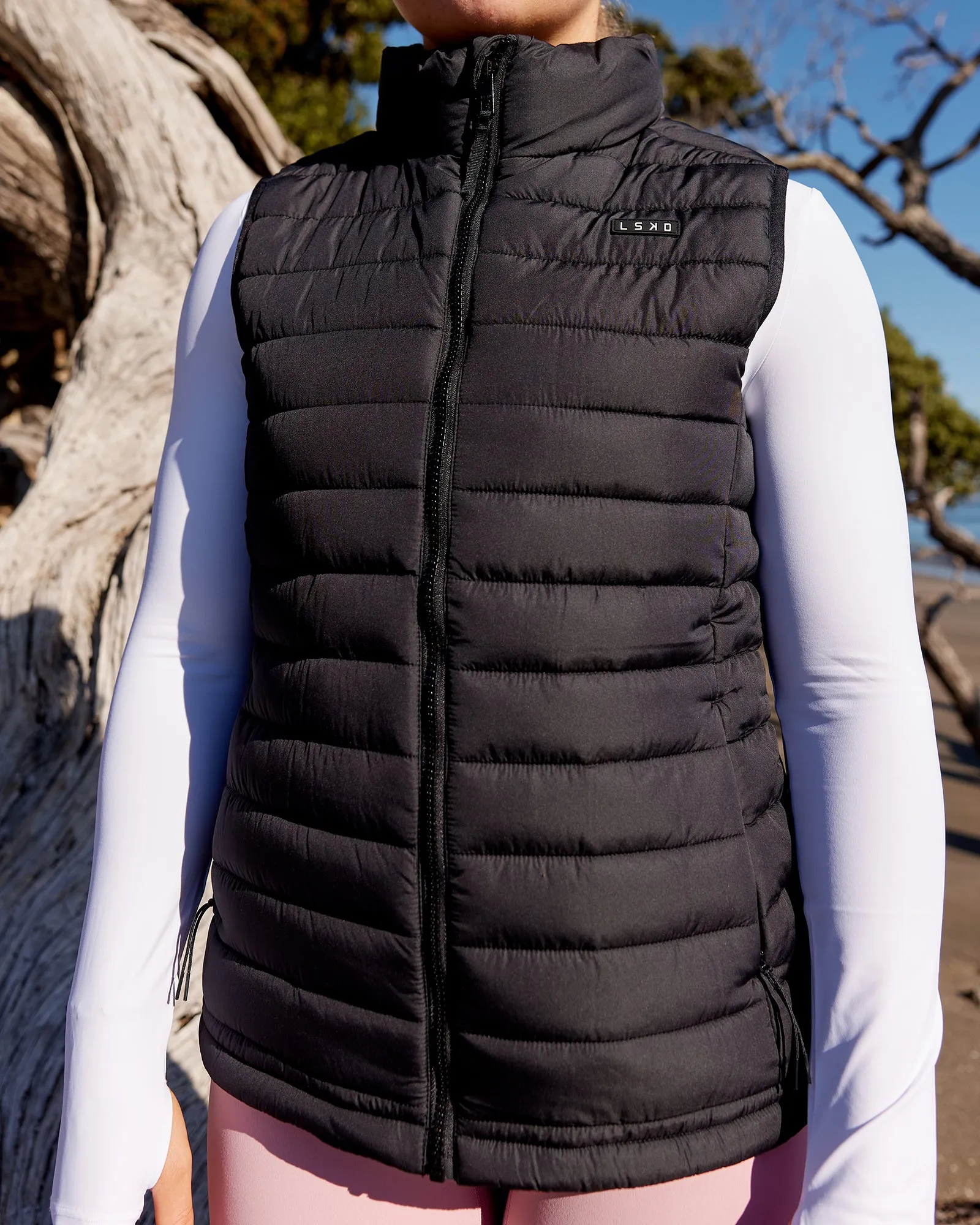 All Day Puffer Vest - Black