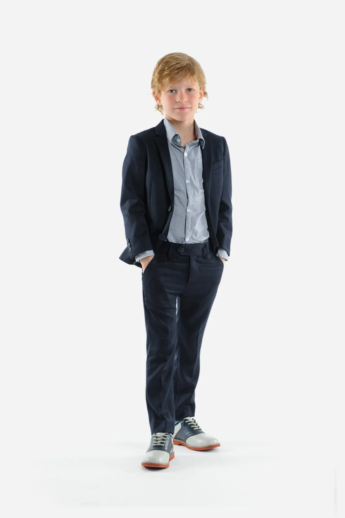 Appaman Boys Suit in Navy