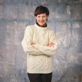 Aran Pullover Pattern