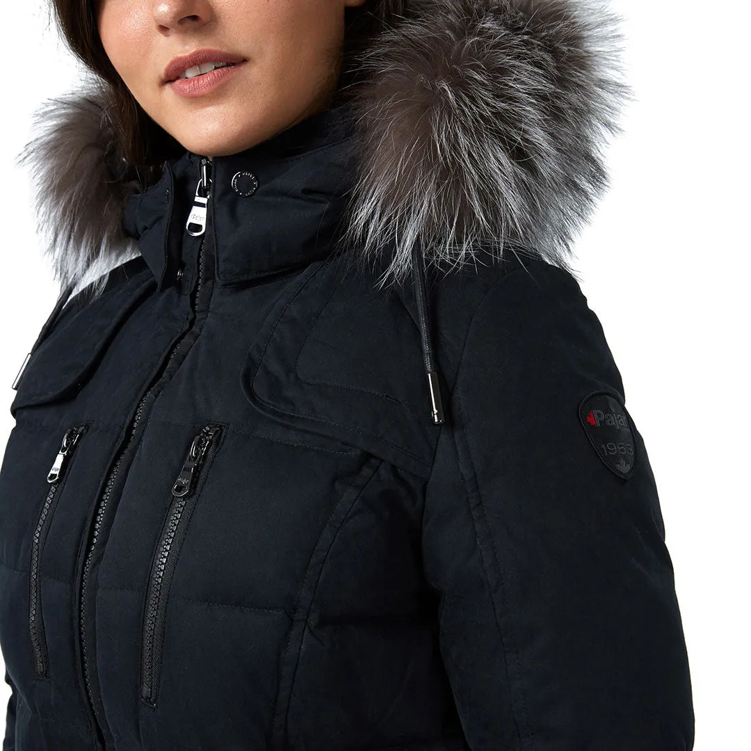 Ava Women's Trench Detail Parka