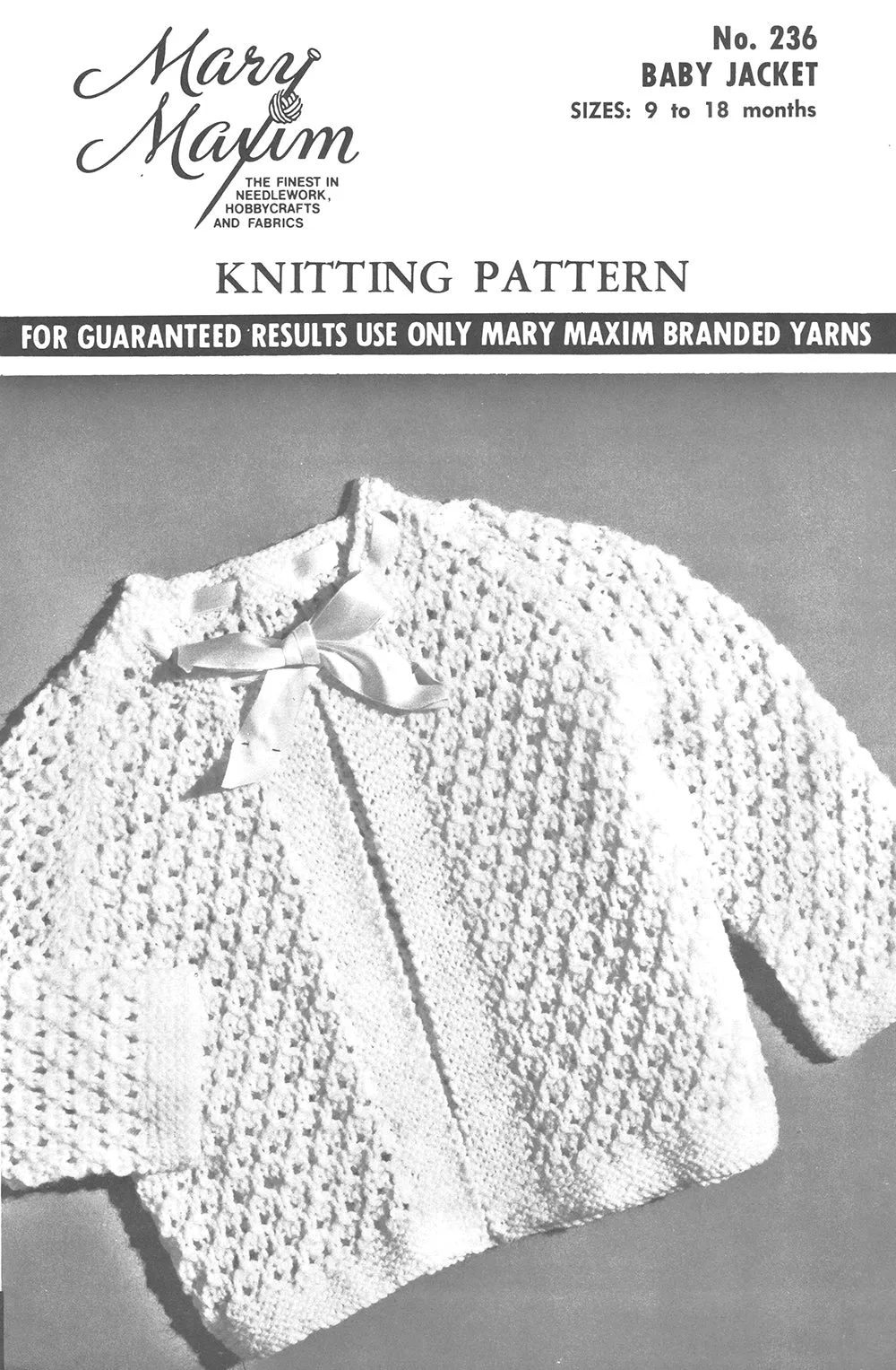 Baby Jacket Pattern