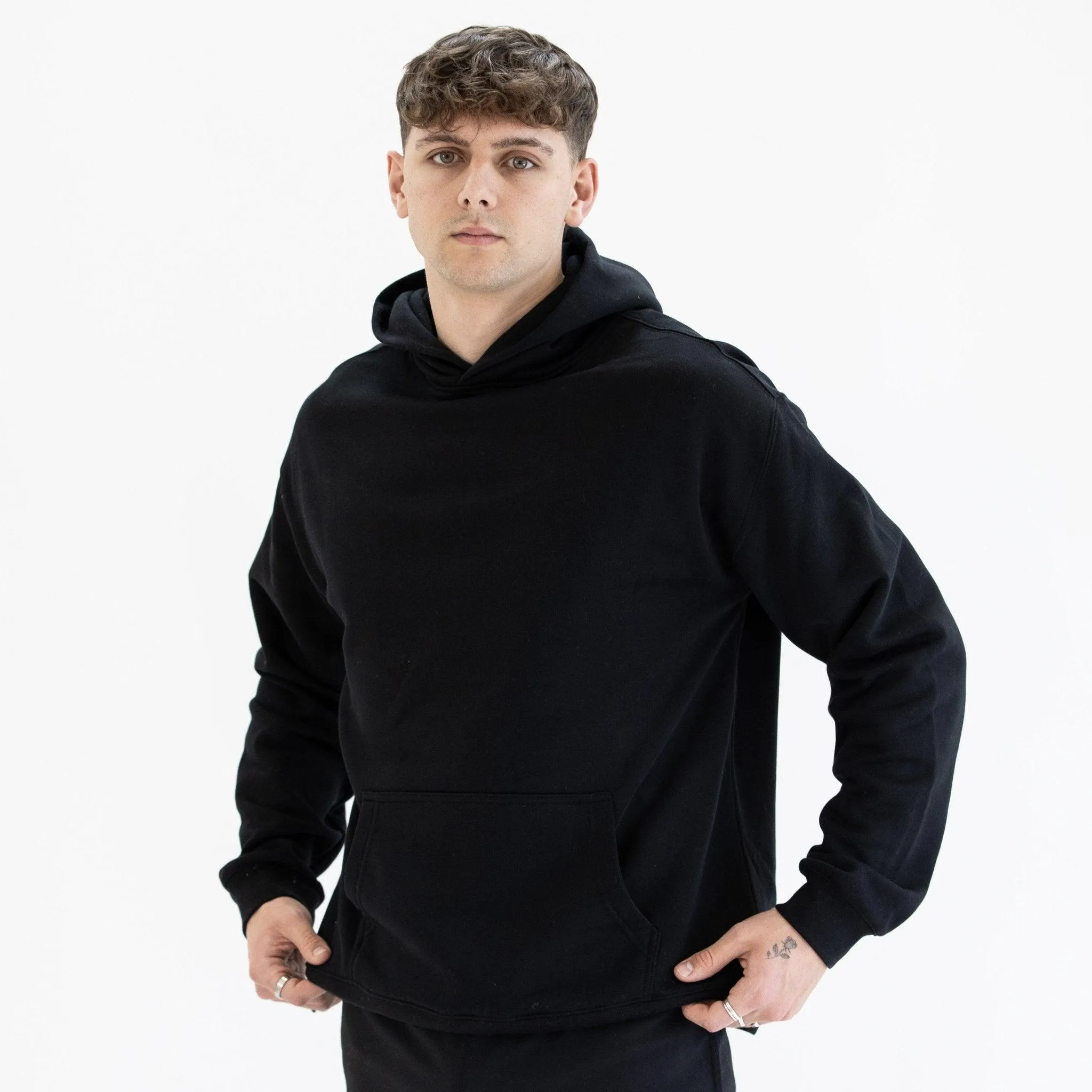 Black Basics Hoodie