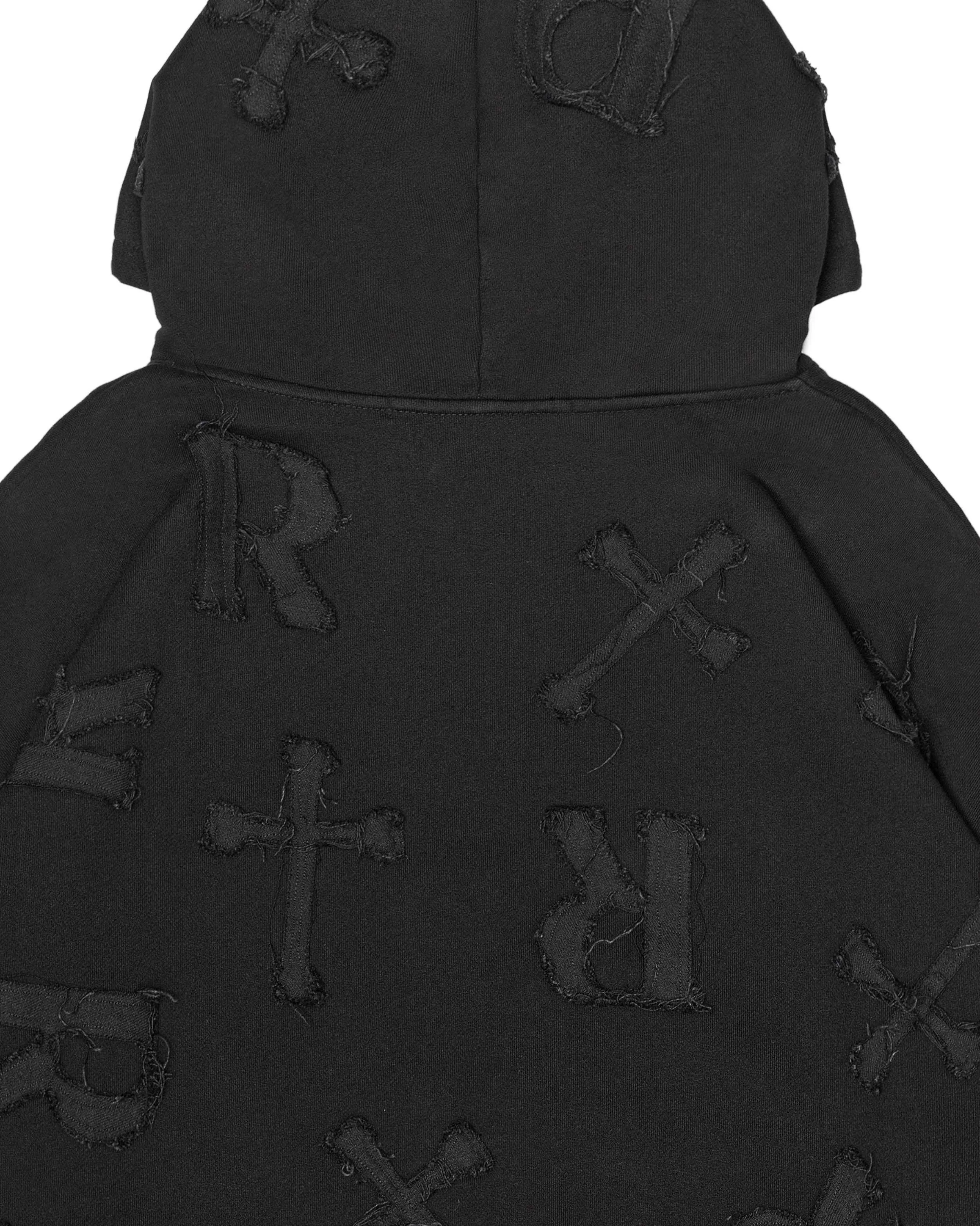 Black Patch Hoodie