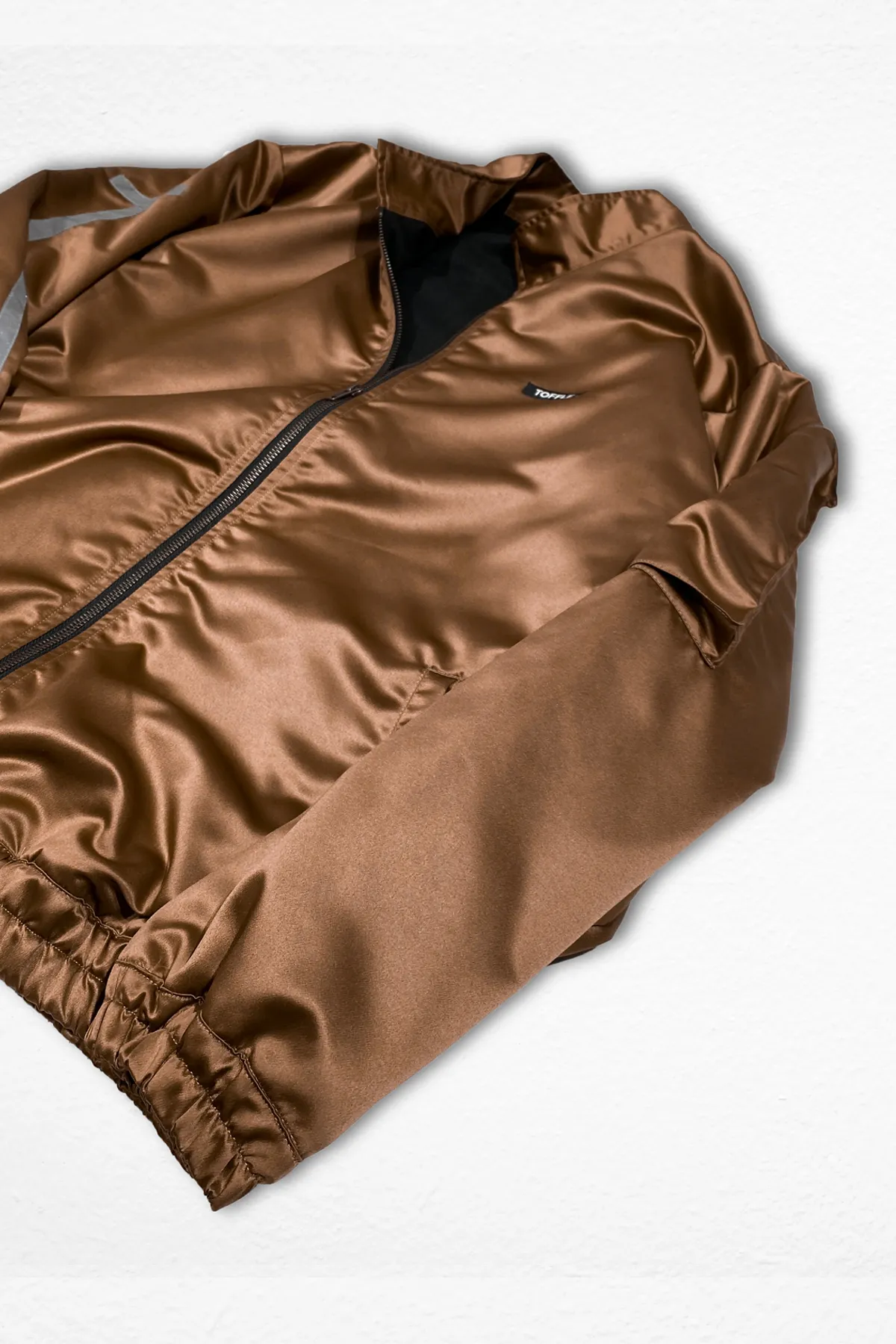 Brown Athleisure Jacket