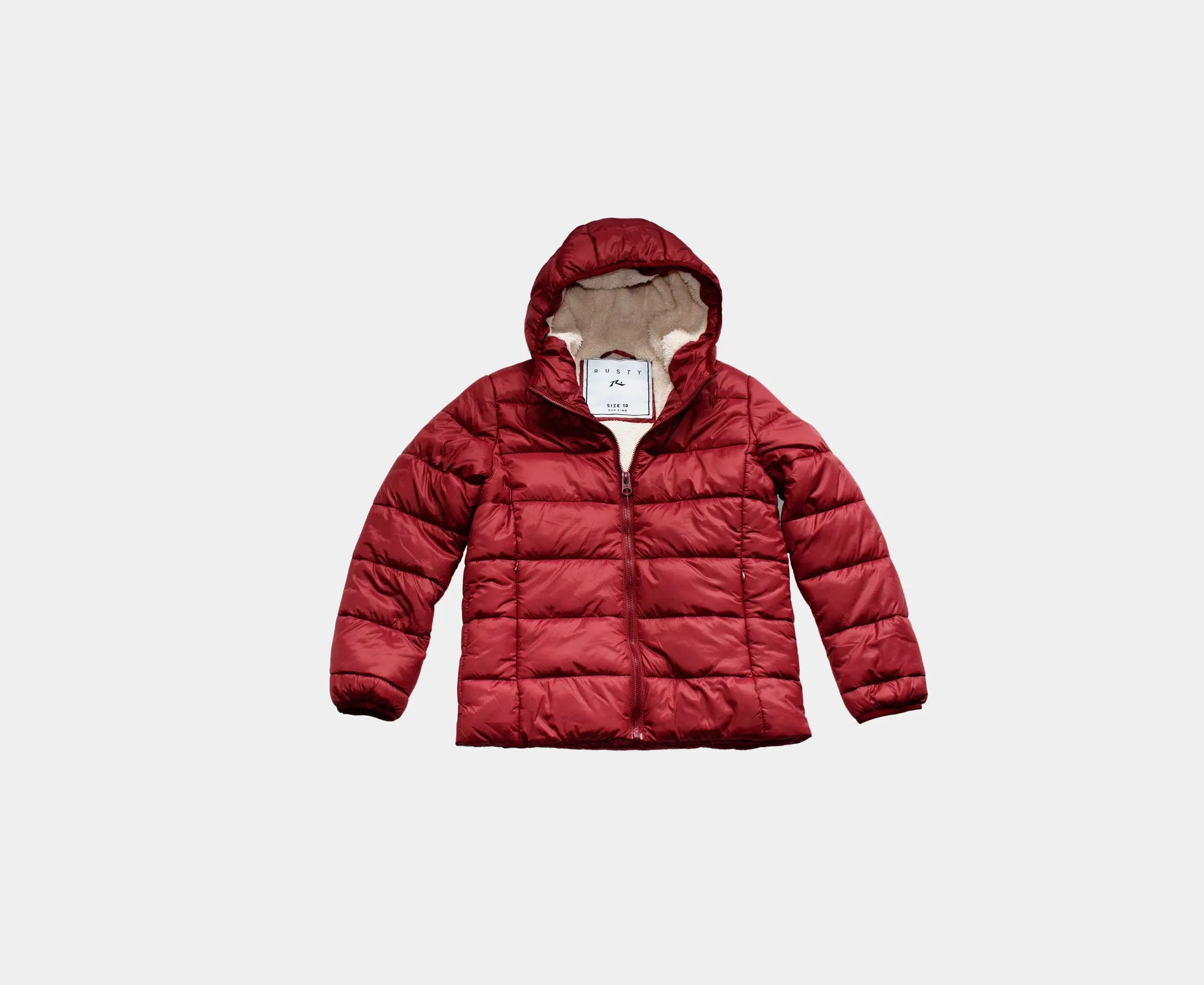 Campera Abrigo Rusty Crazy Puffer Coat Jr/Girls