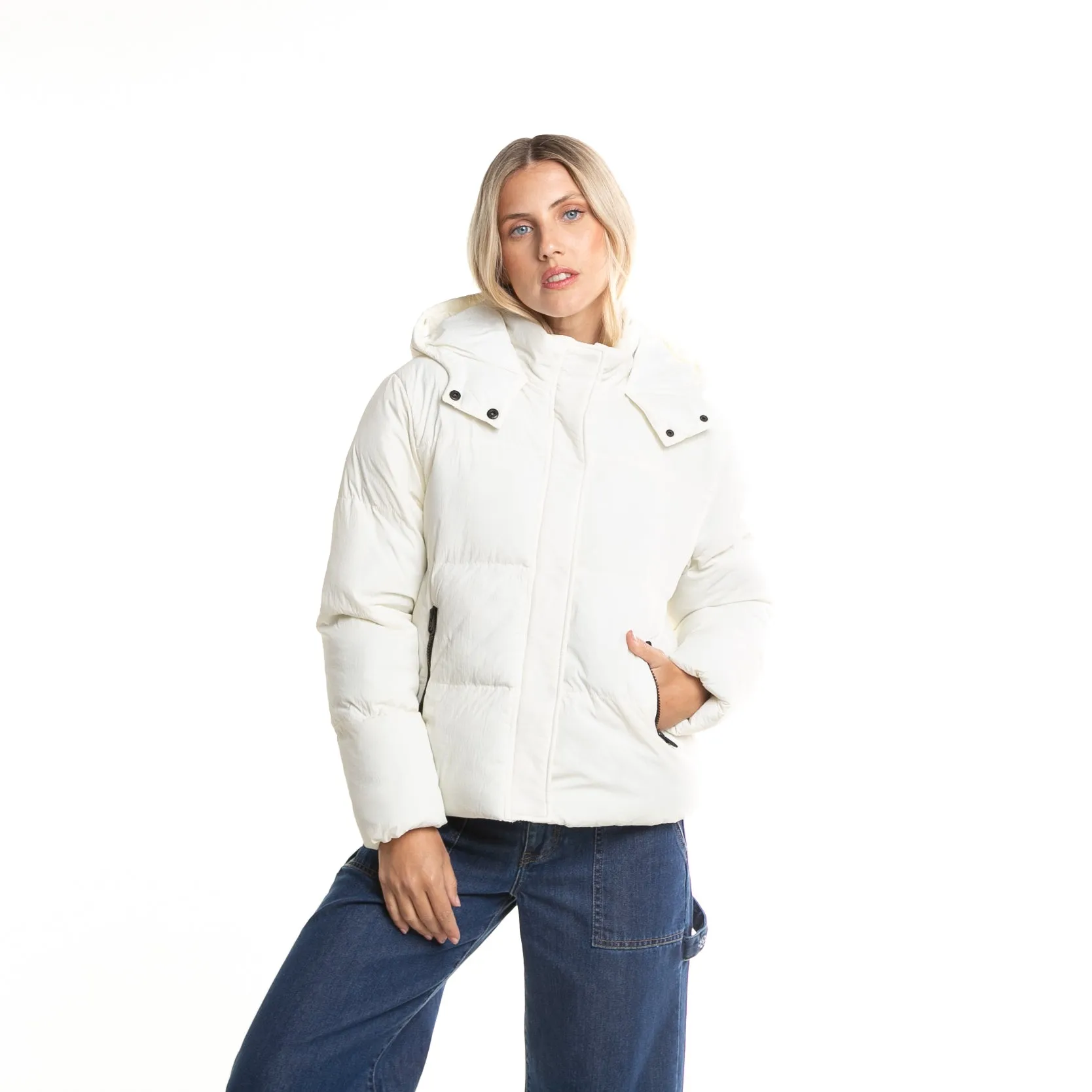 Campera Rusty Whisper Puffer Coat