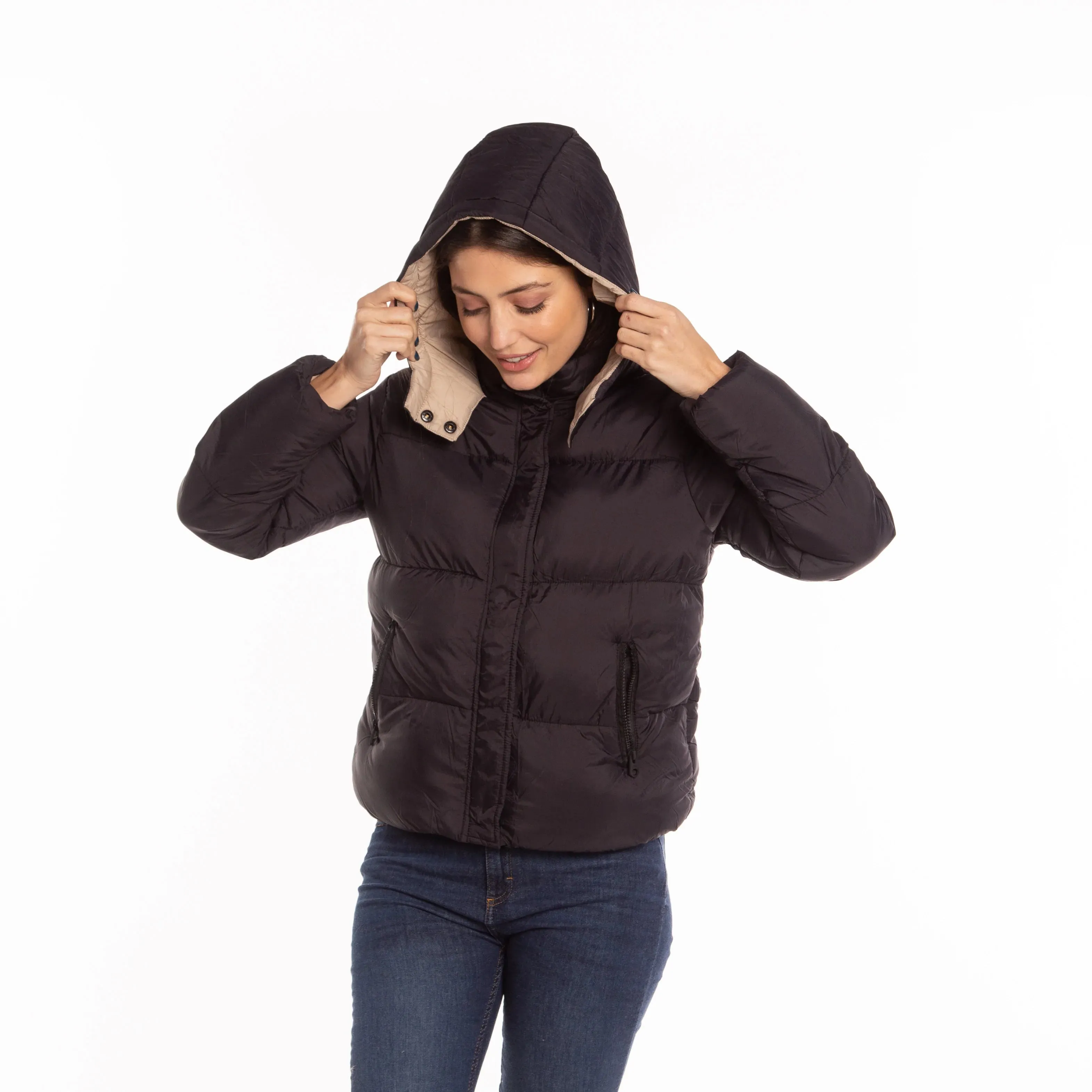 Campera Rusty Whisper Puffer Coat