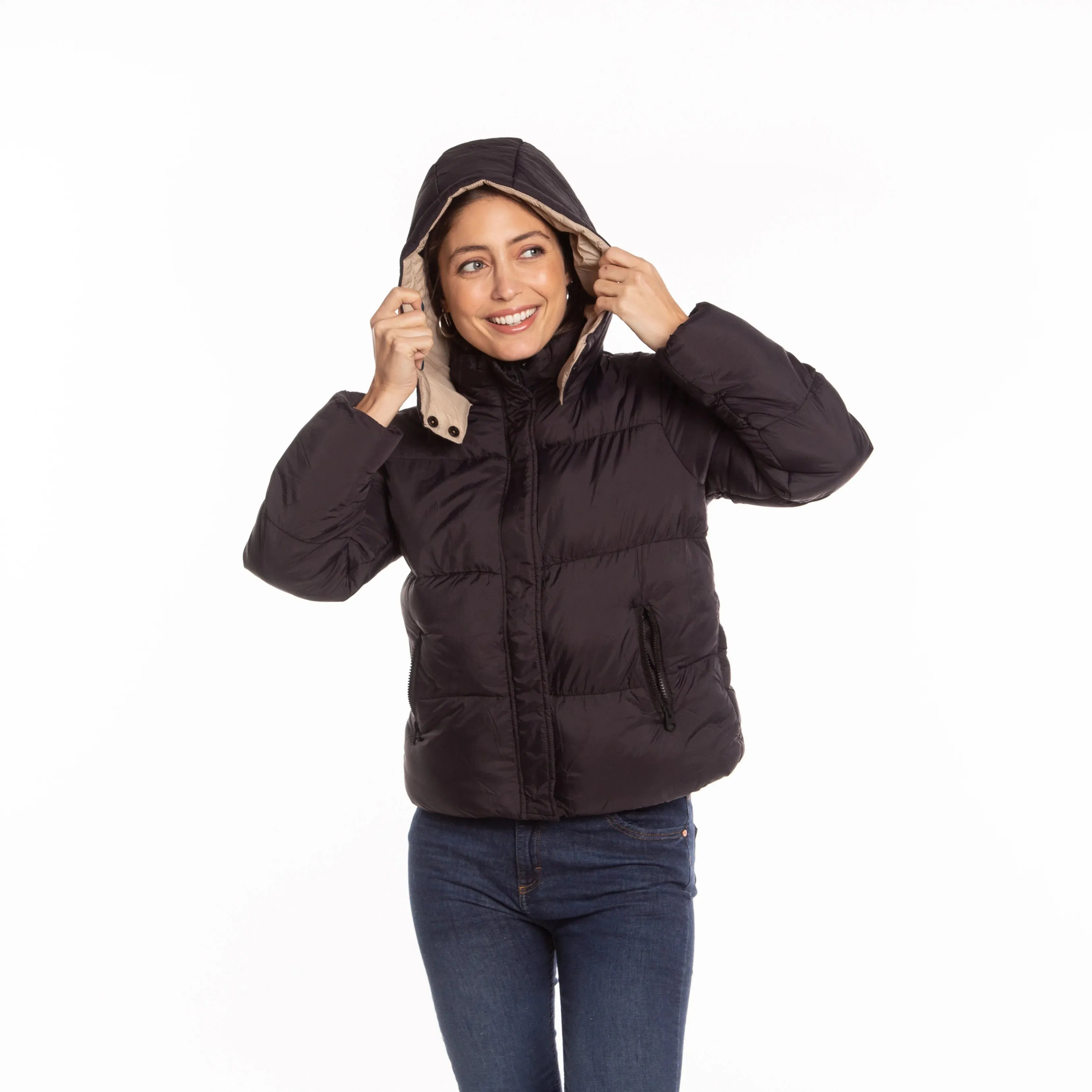 Campera Rusty Whisper Puffer Coat