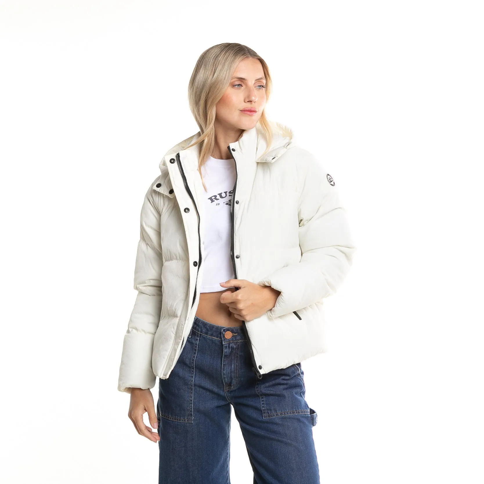 Campera Rusty Whisper Puffer Coat