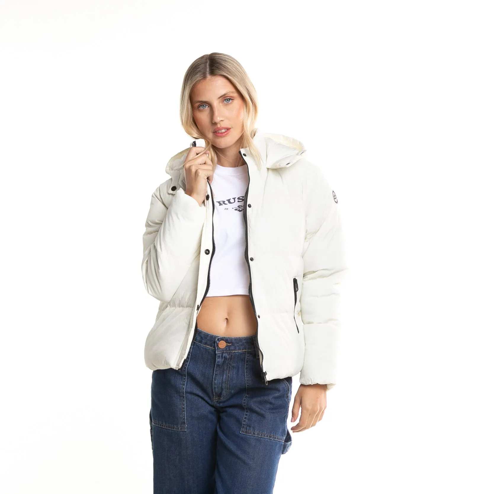 Campera Rusty Whisper Puffer Coat