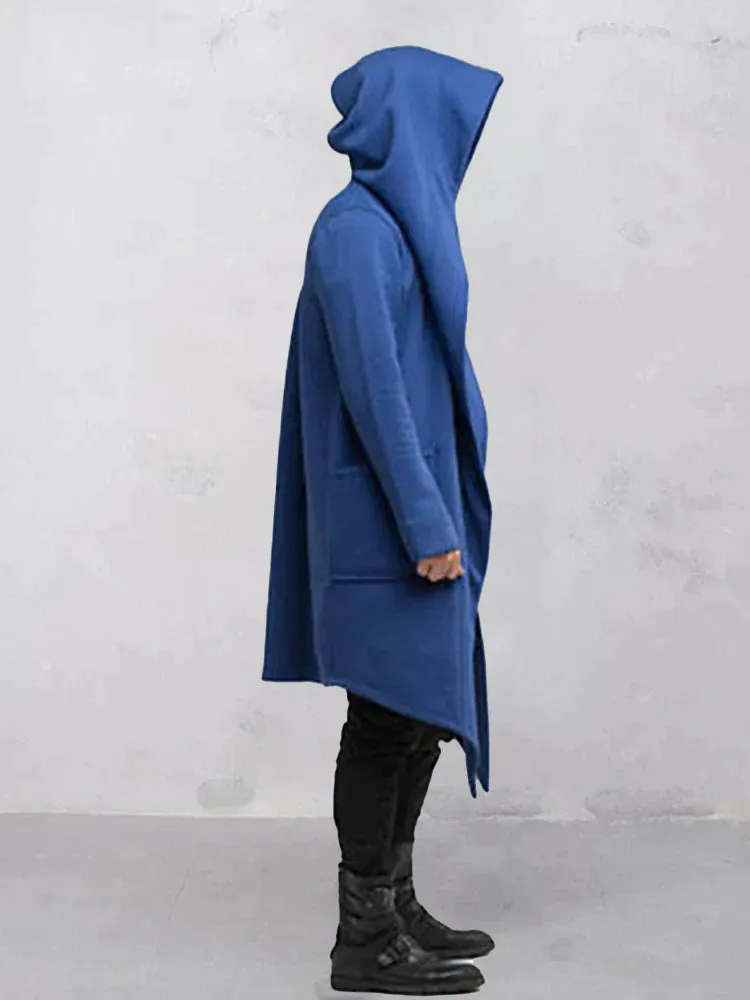 Cardigan Hooded Cape Coat