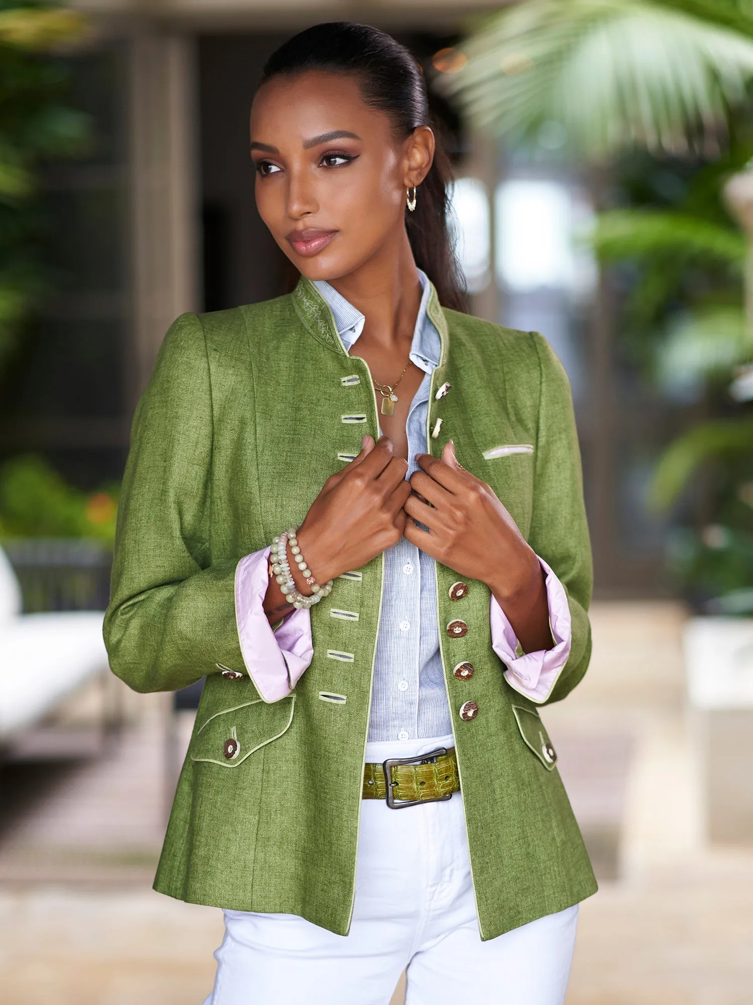 Casablanca Linen Jacket