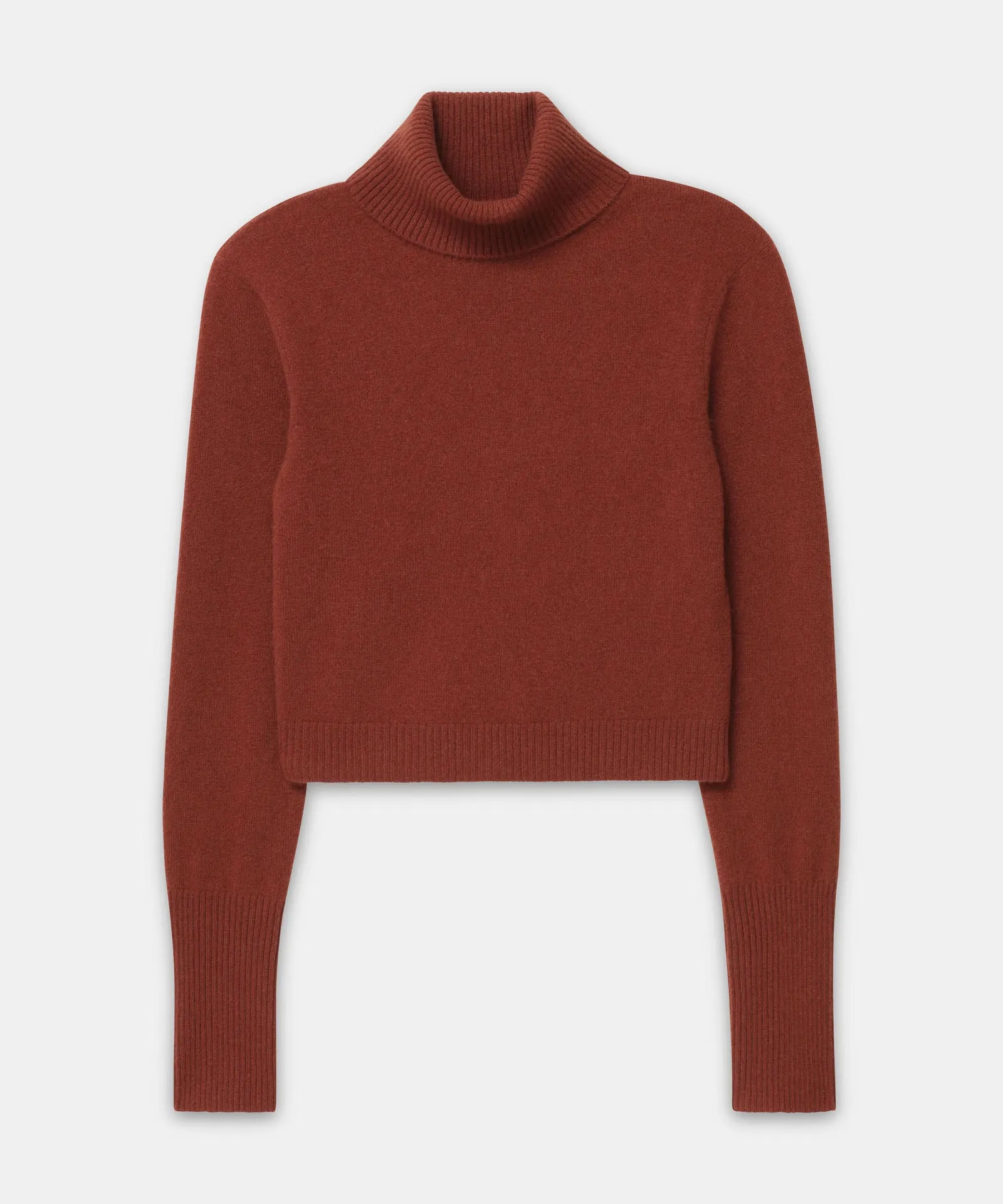 Cashmere Cropped Turtleneck