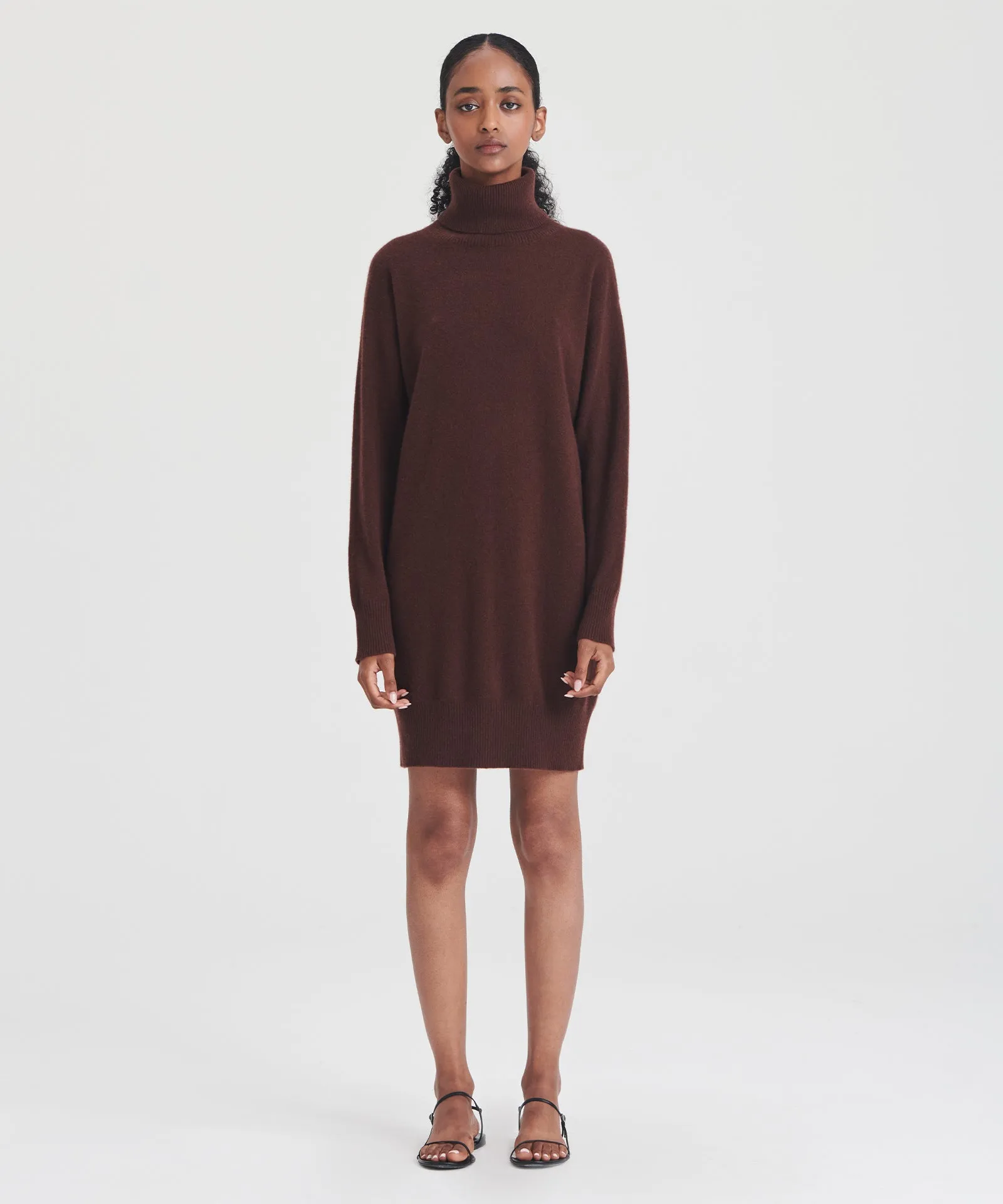 Cashmere Turtleneck Dress