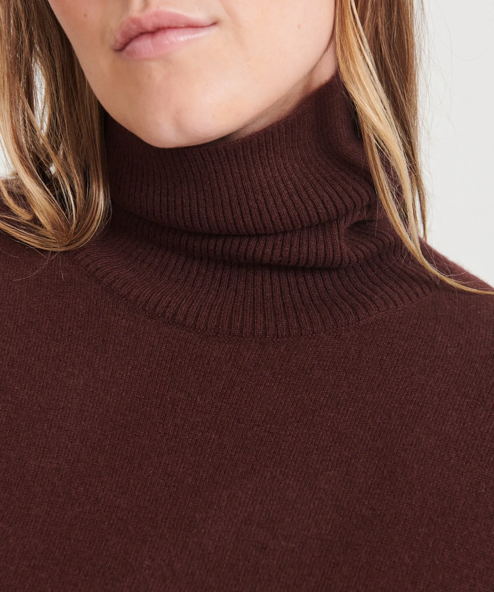 Cashmere Turtleneck Dress