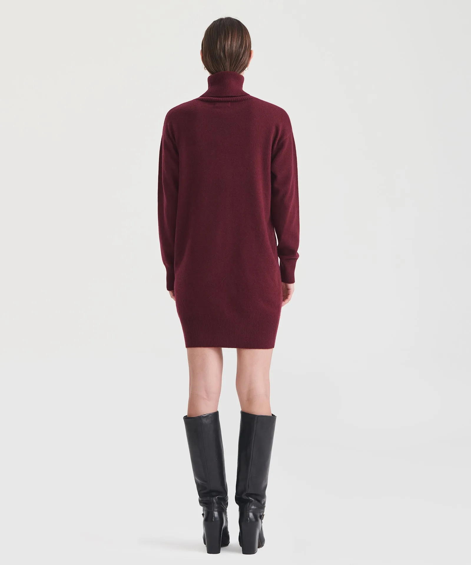 Cashmere Turtleneck Dress