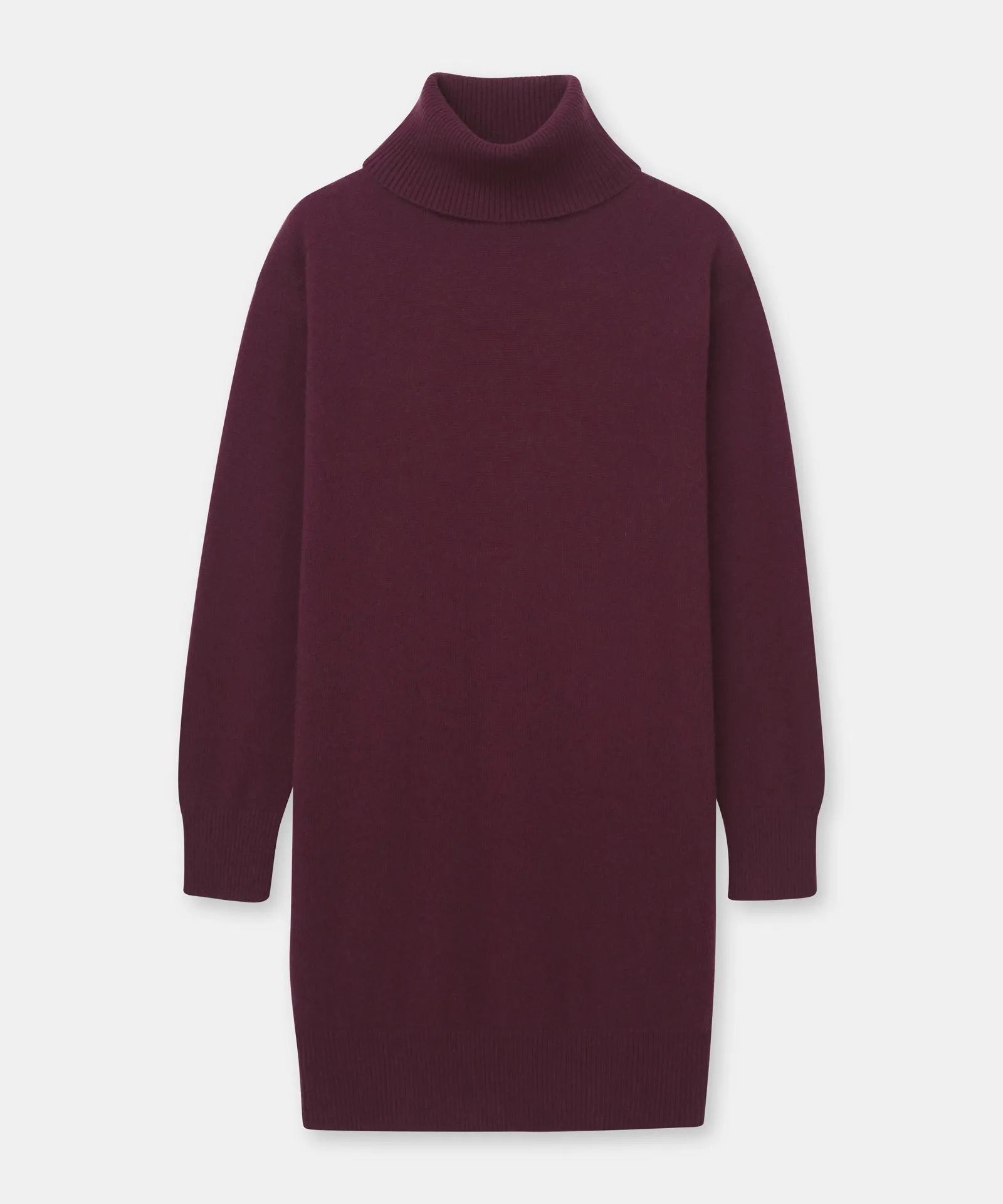 Cashmere Turtleneck Dress