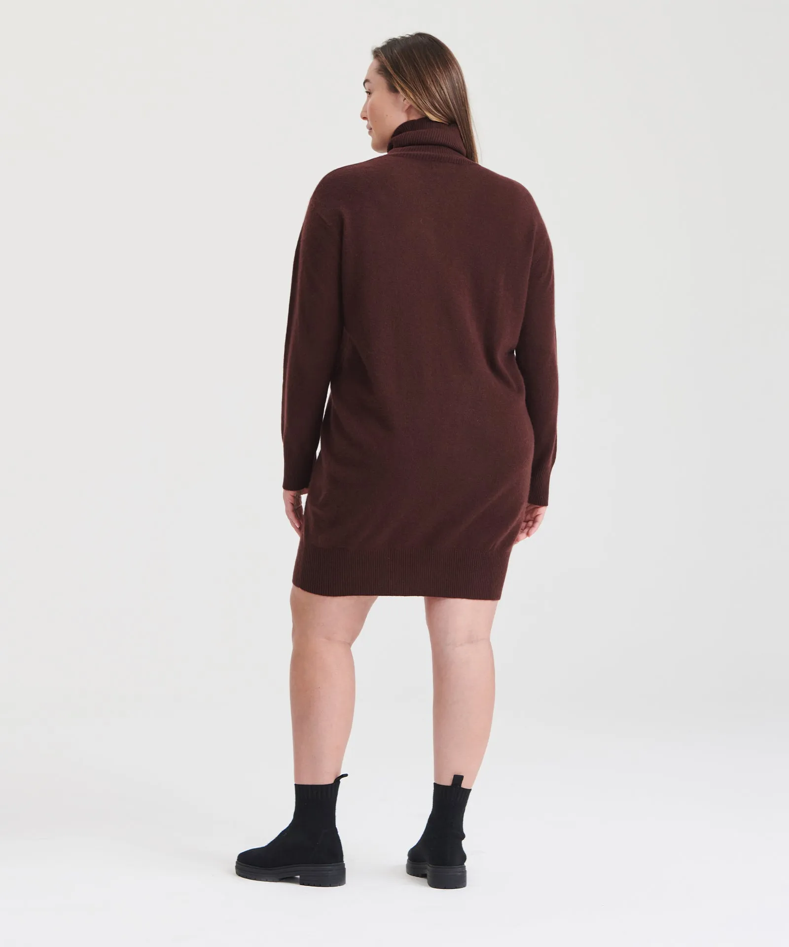 Cashmere Turtleneck Dress