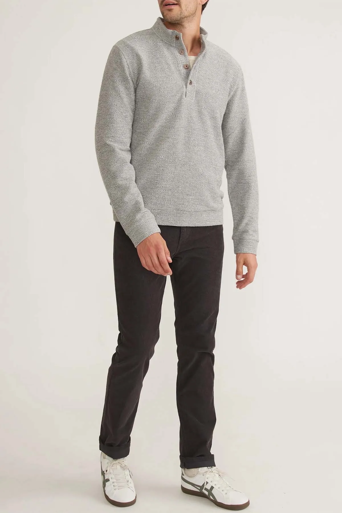 CLAYTON TEXTURED PULLOVER