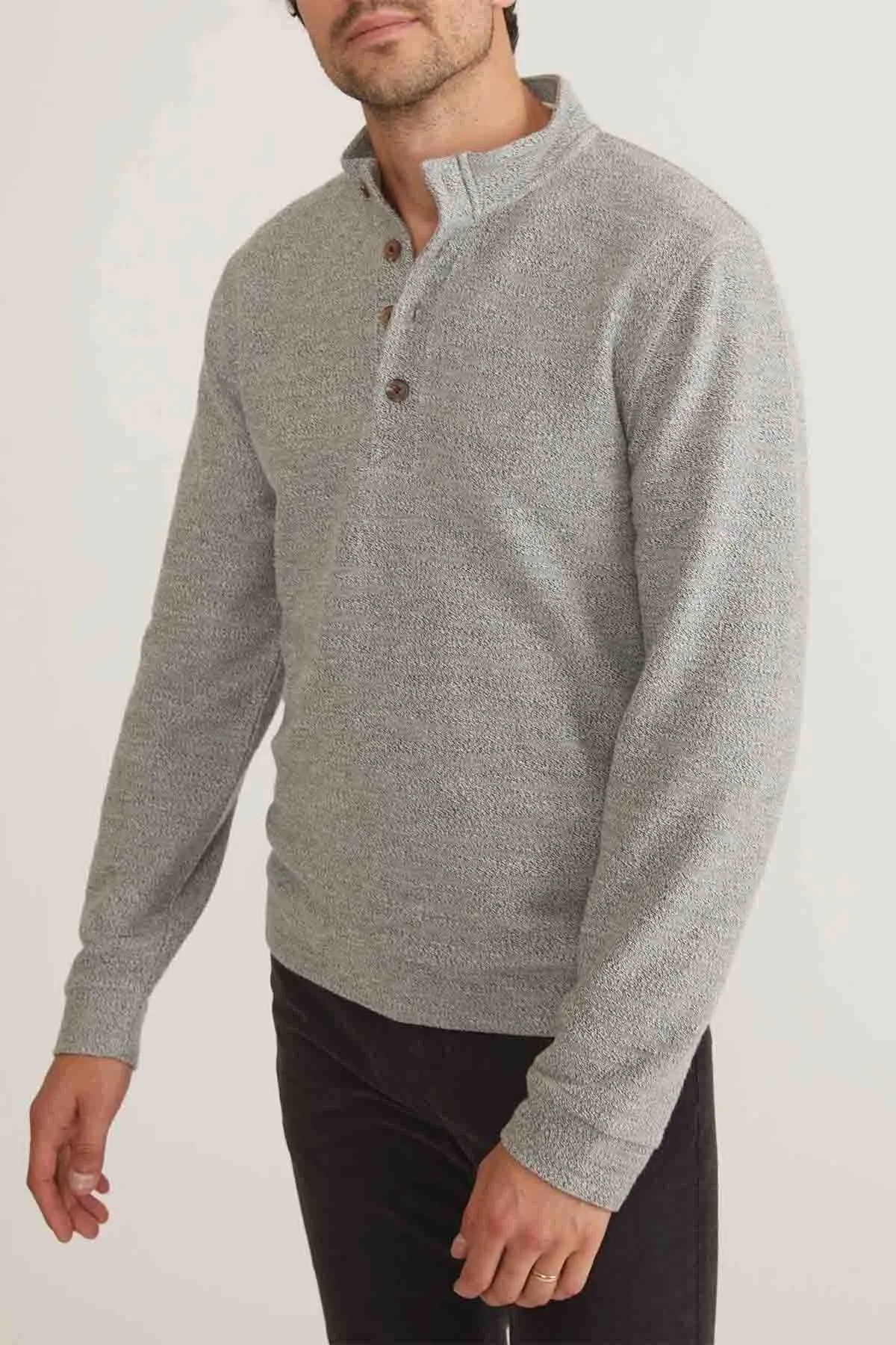 CLAYTON TEXTURED PULLOVER