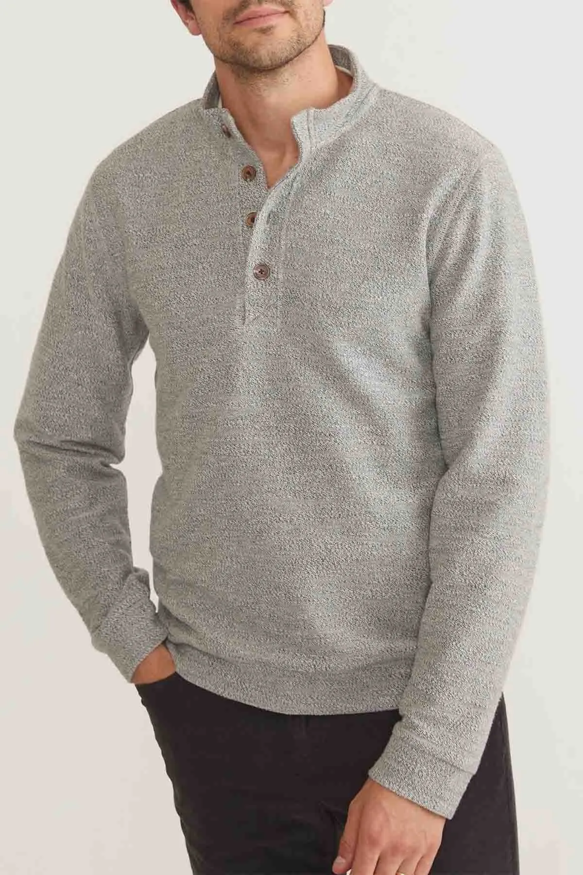 CLAYTON TEXTURED PULLOVER