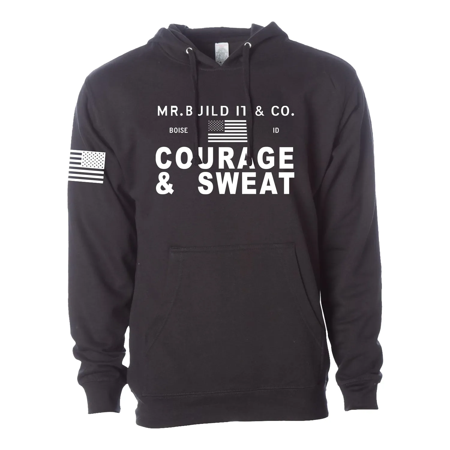 Courage & Sweat Hoodie