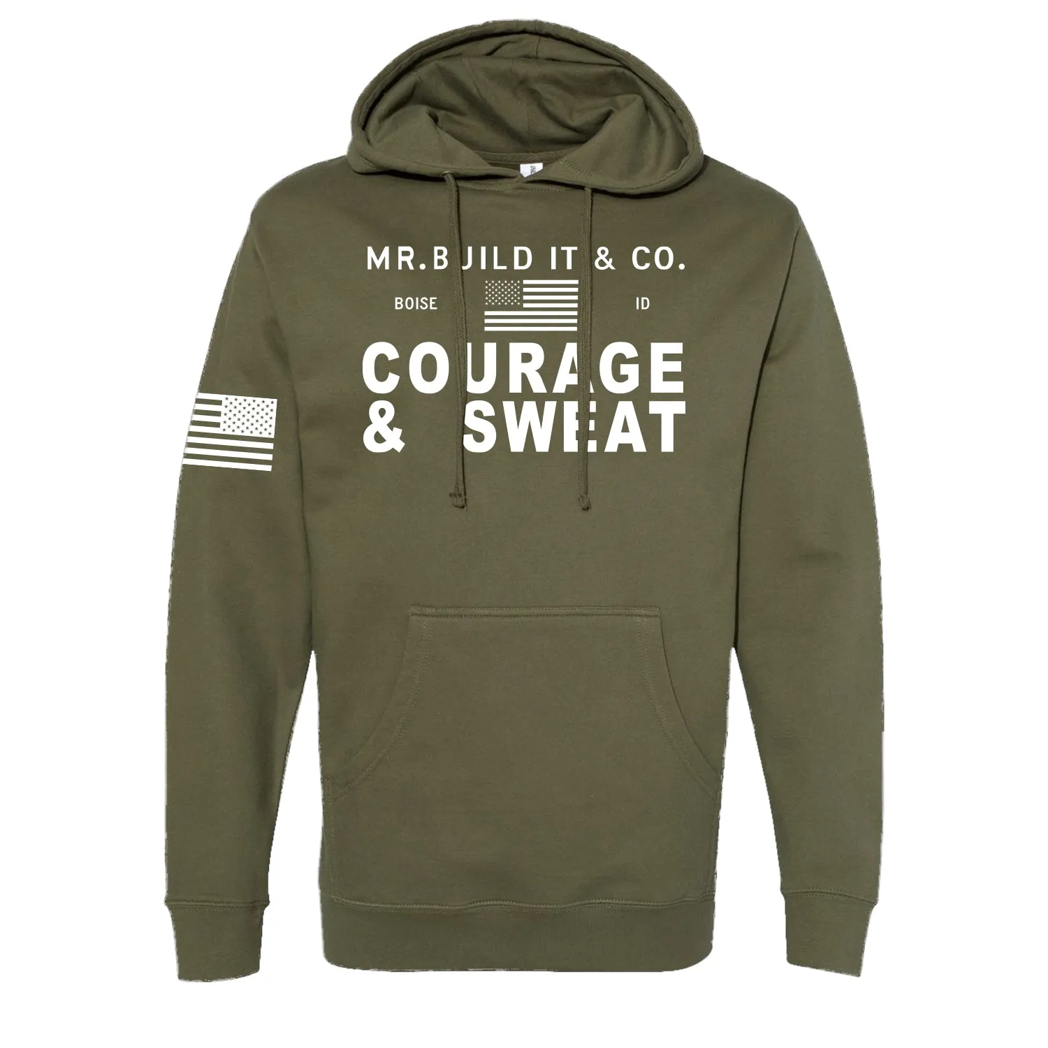 Courage & Sweat Hoodie