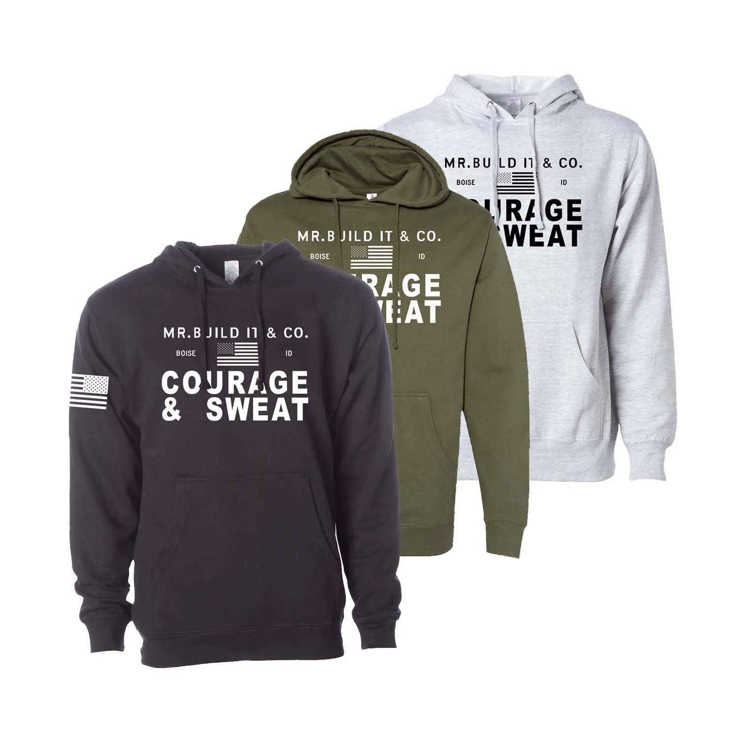 Courage & Sweat Hoodie