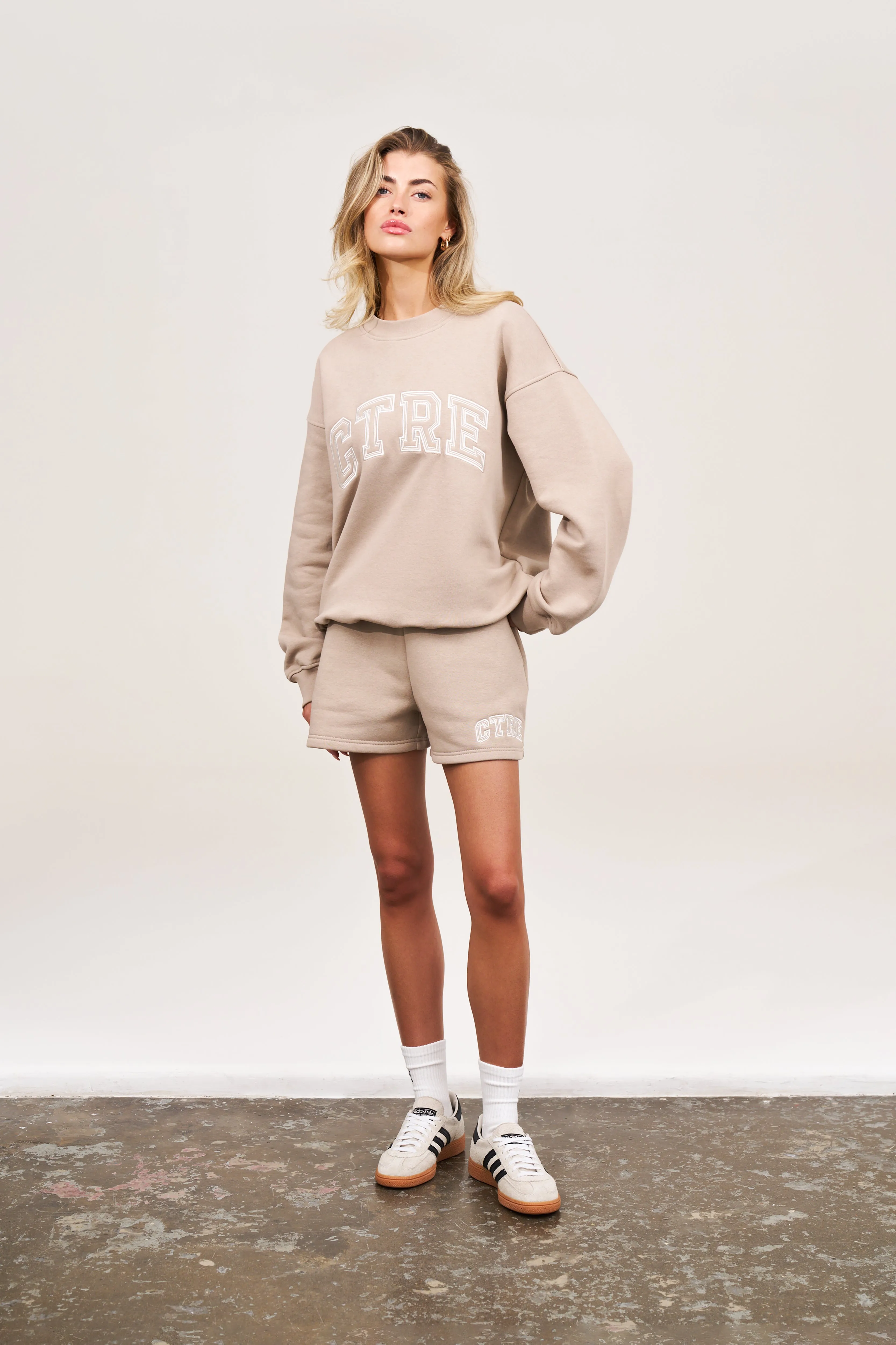 CTRE SWEATSHIRT - STONE