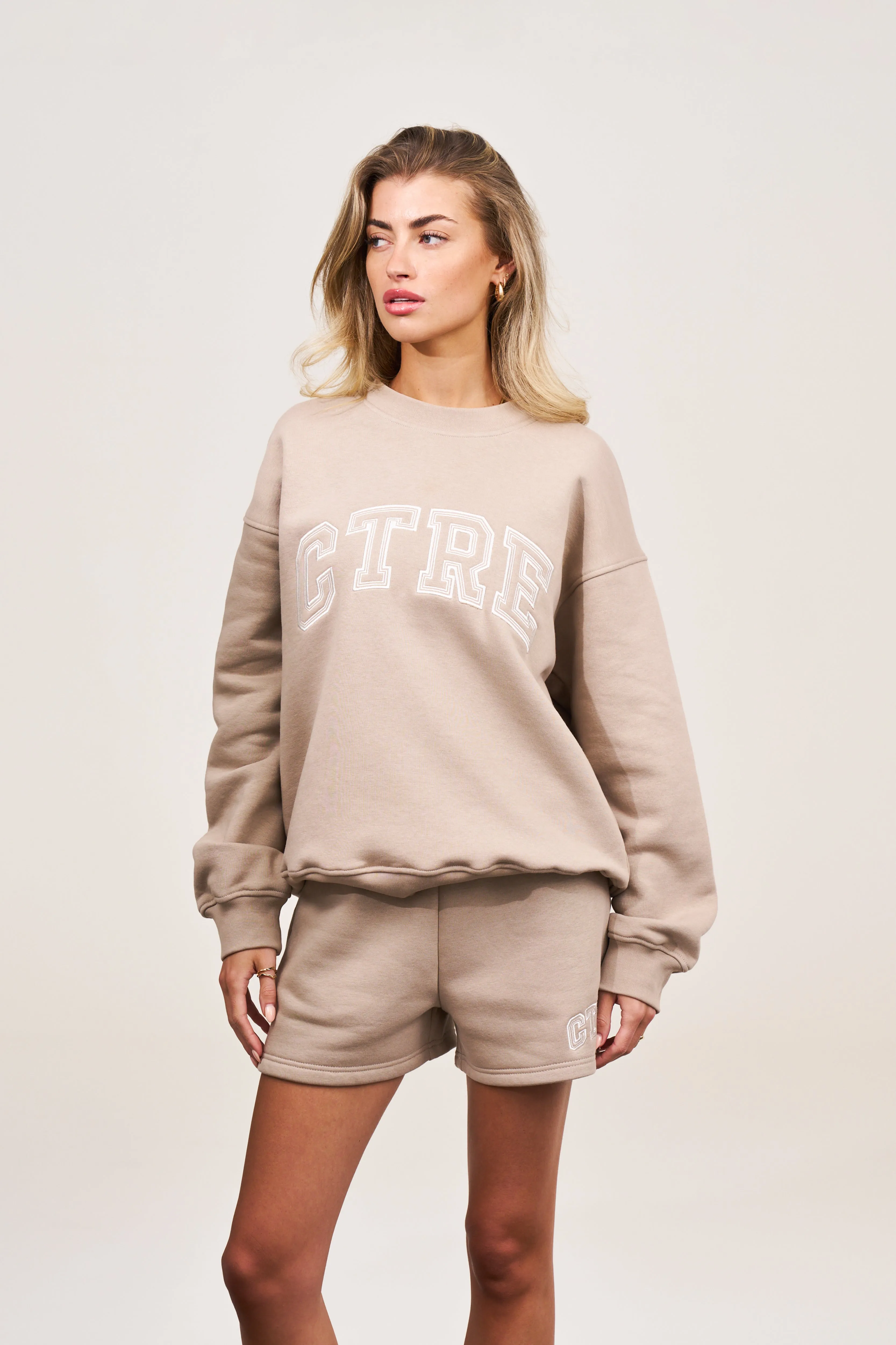 CTRE SWEATSHIRT - STONE