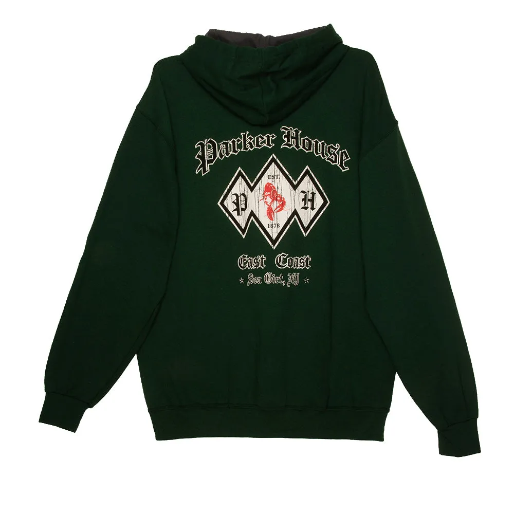 Diamond Back Pullover Hoodie