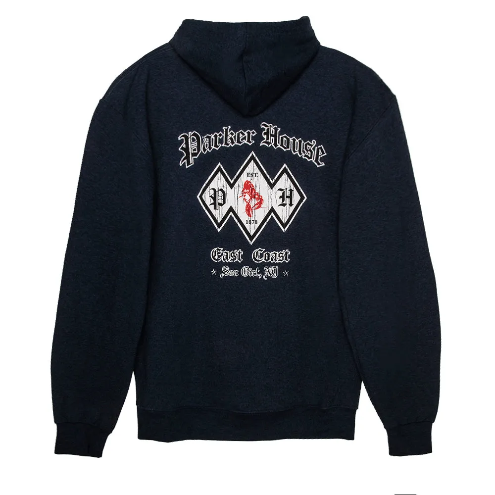 Diamond Back Pullover Hoodie