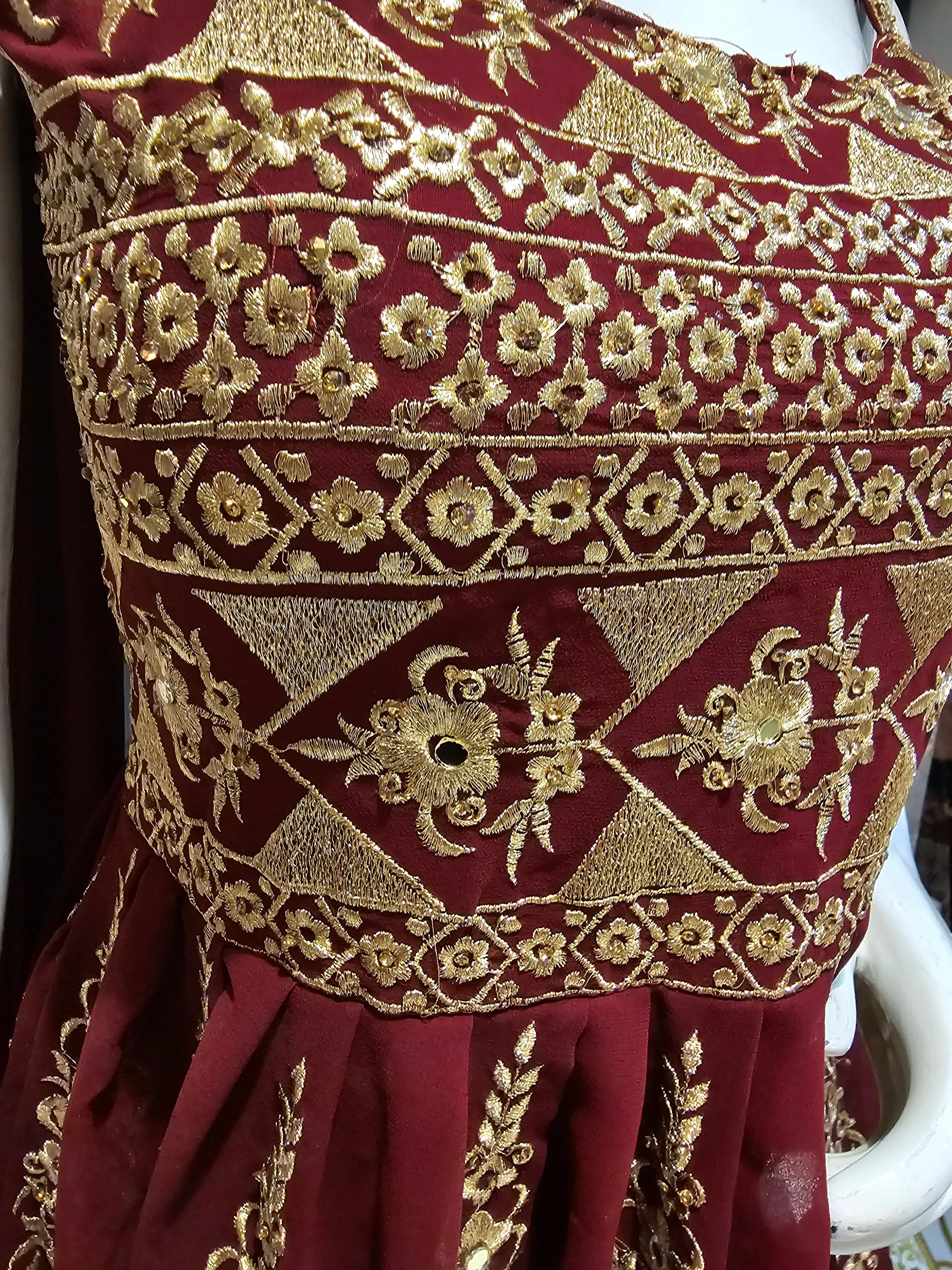 Embroidered Suit Set with Dupatta