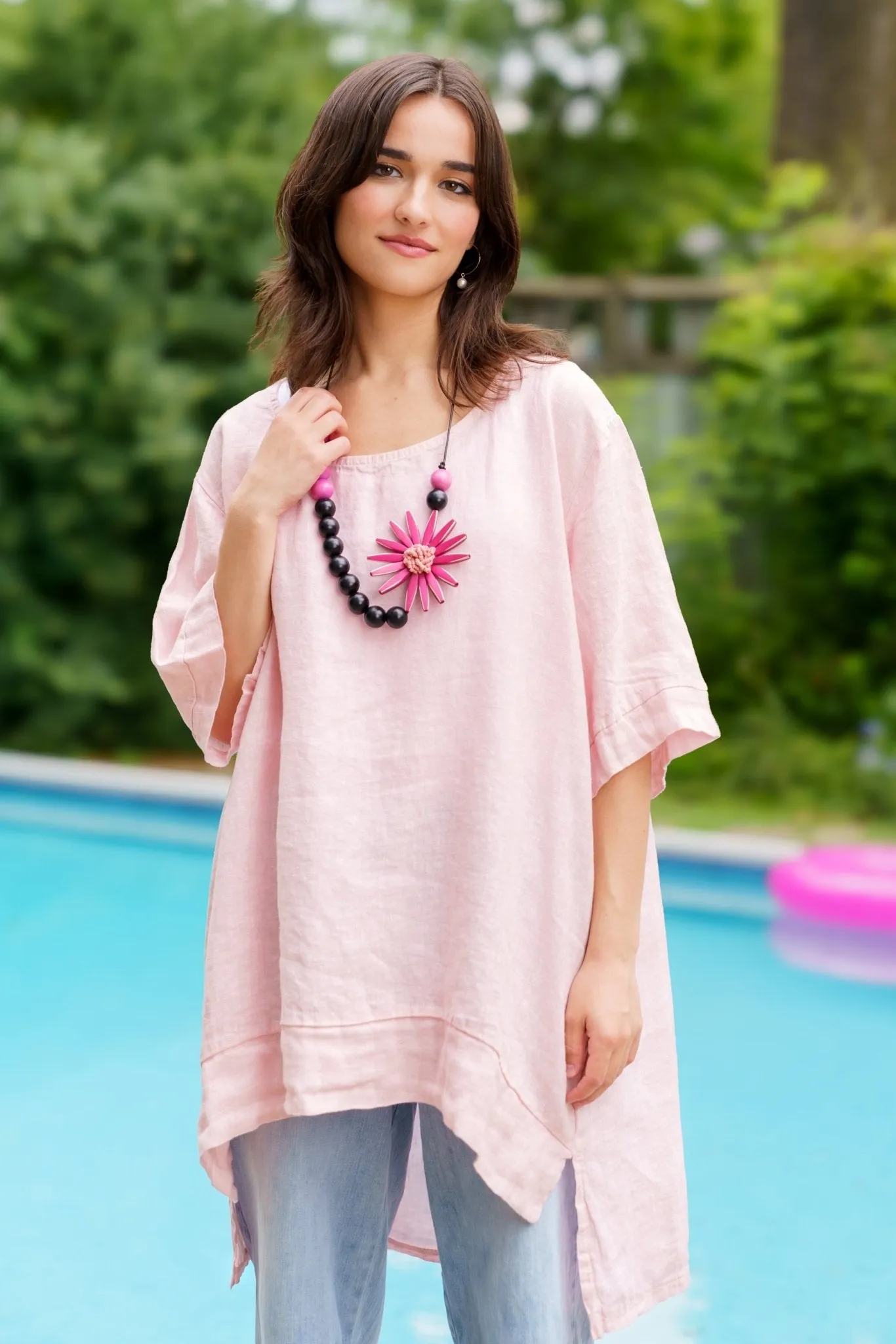 Enzo Linen Tunic (One-Size)