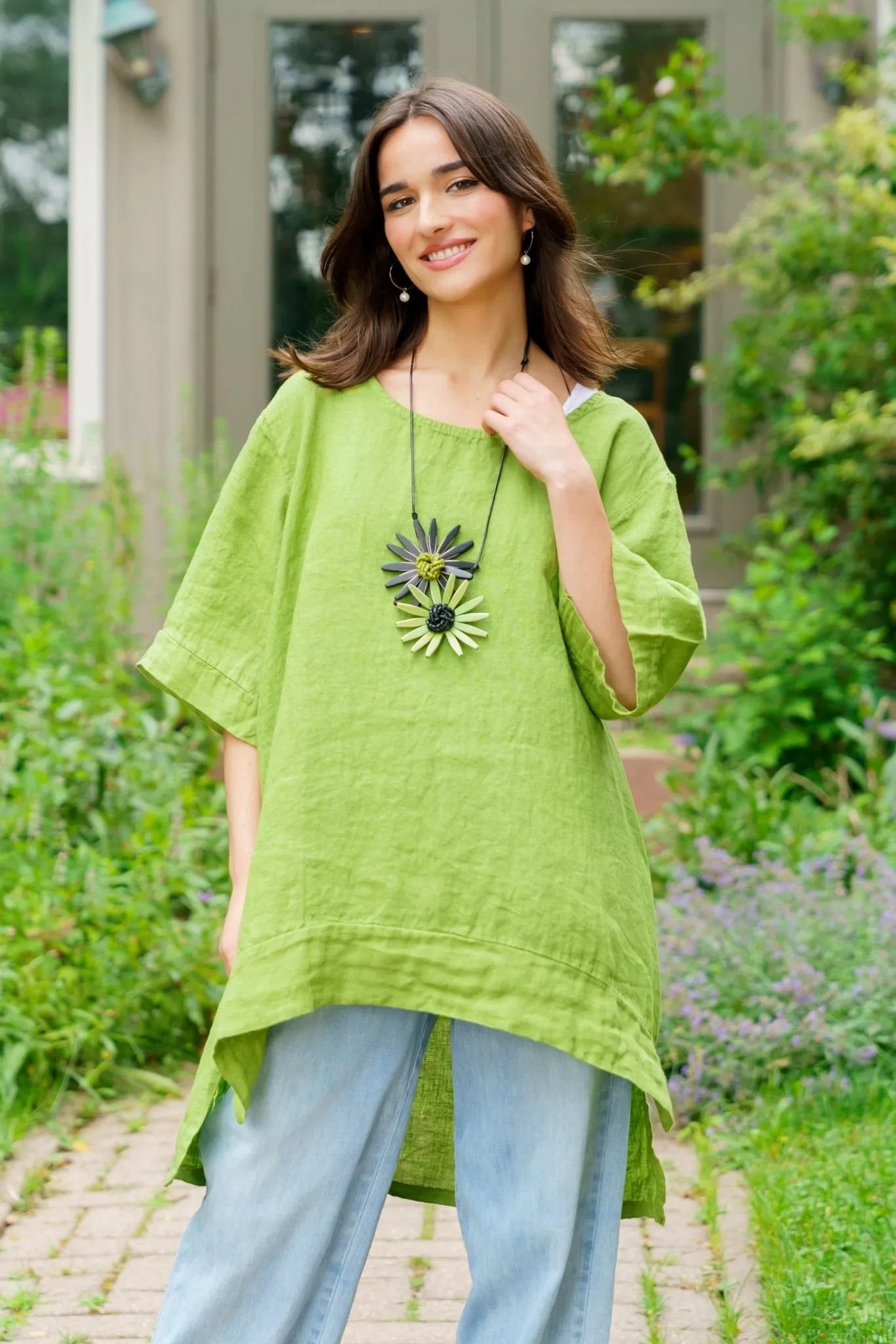 Enzo Linen Tunic (One-Size)