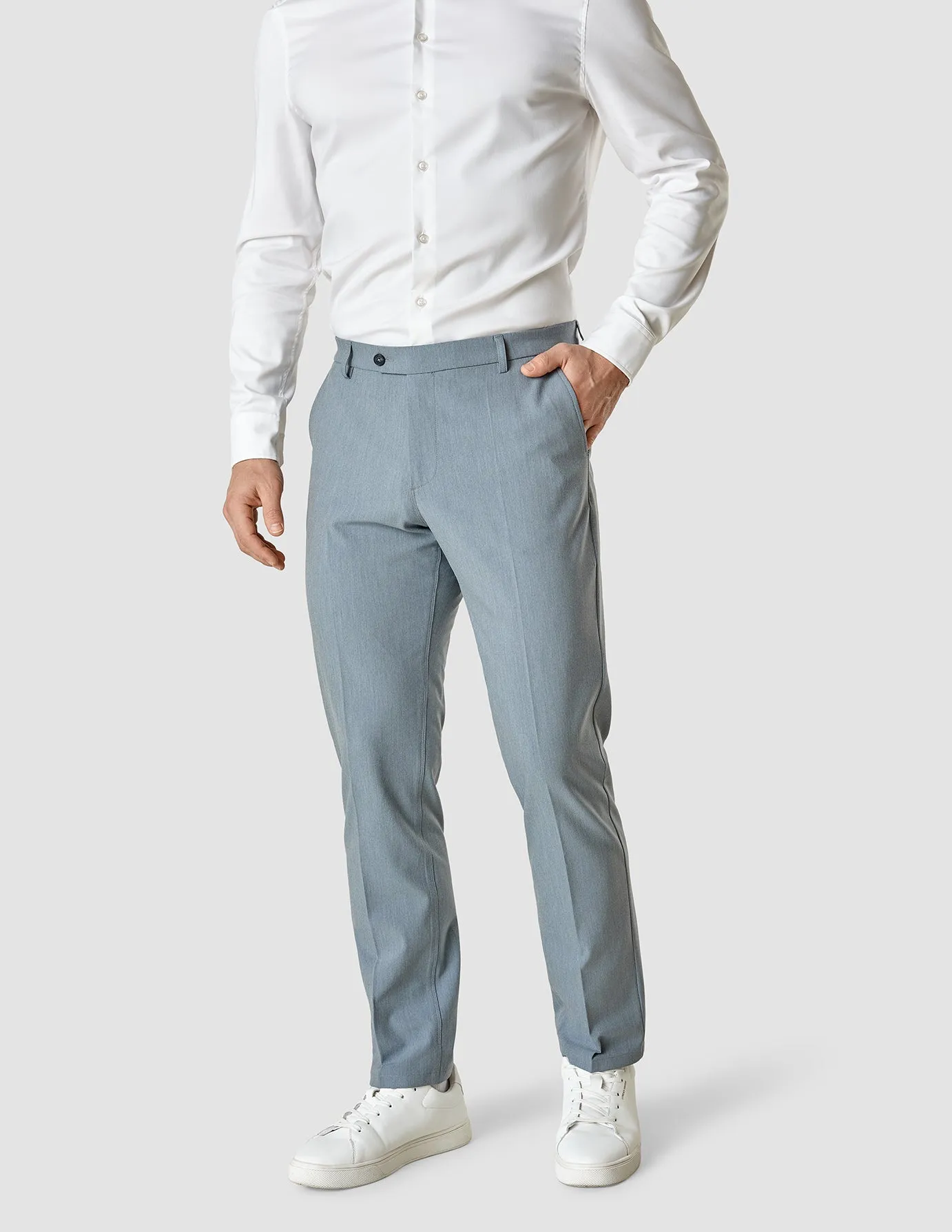 Essential Suit Light Blue Melange