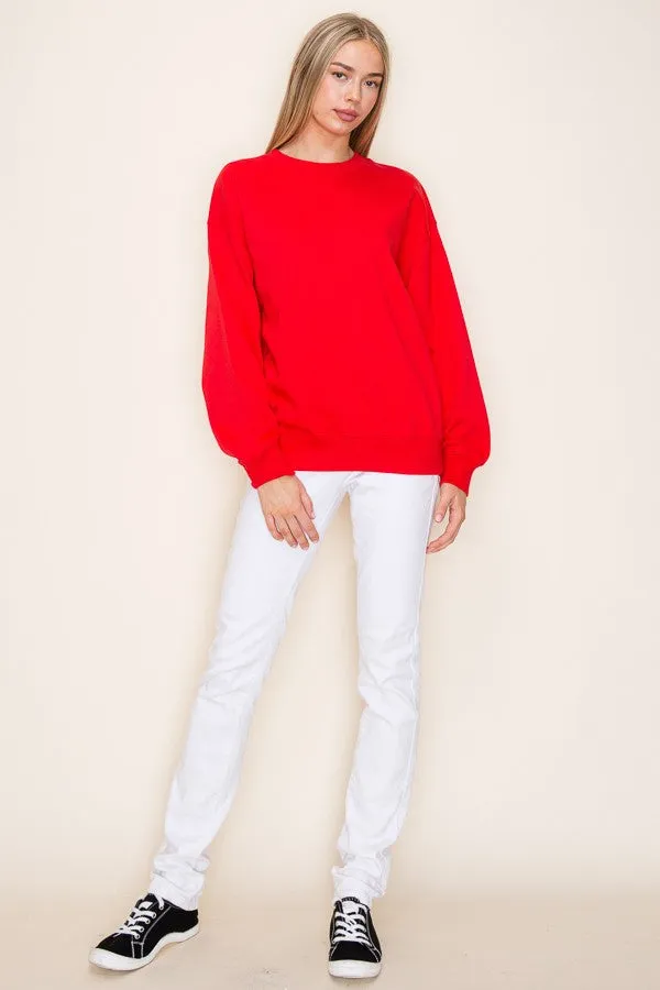 Everyday Sweatshirt - Red