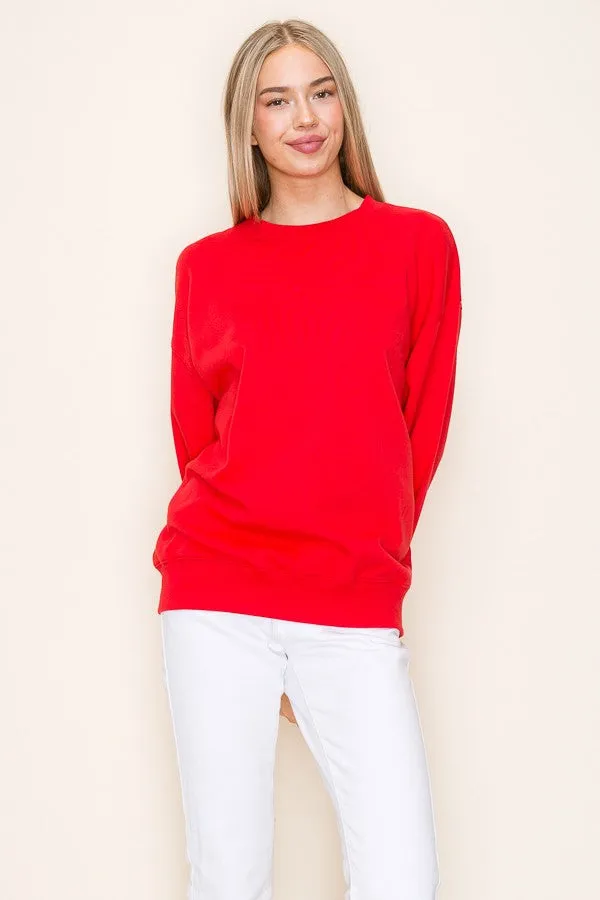 Everyday Sweatshirt - Red