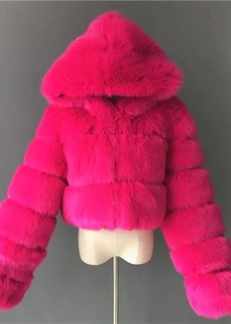 Felicity Faux Fur Coat