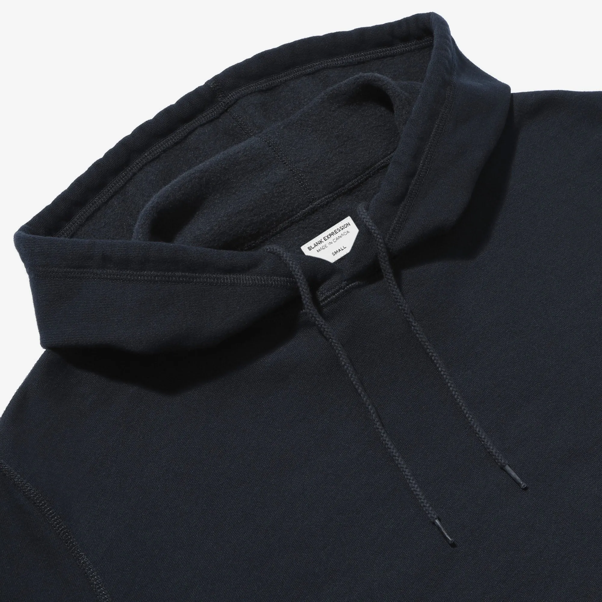 Fleece Hooded Sweatshirt - Navy