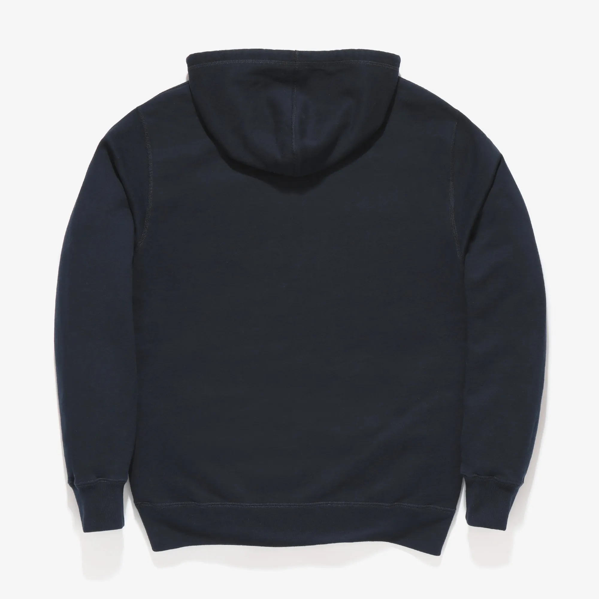 Fleece Hooded Sweatshirt - Navy