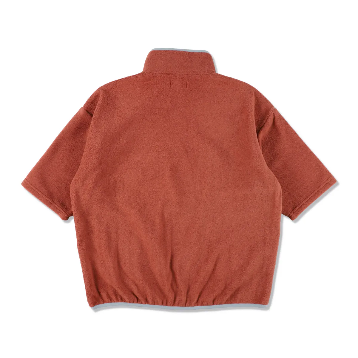 FLEECE S/S PULLOVER / RED