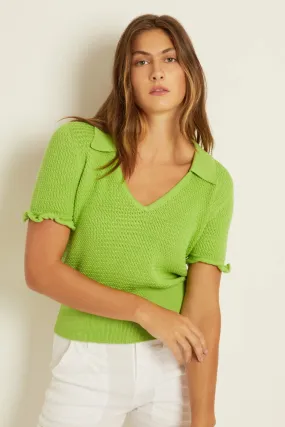 Georgette Collar Pullover