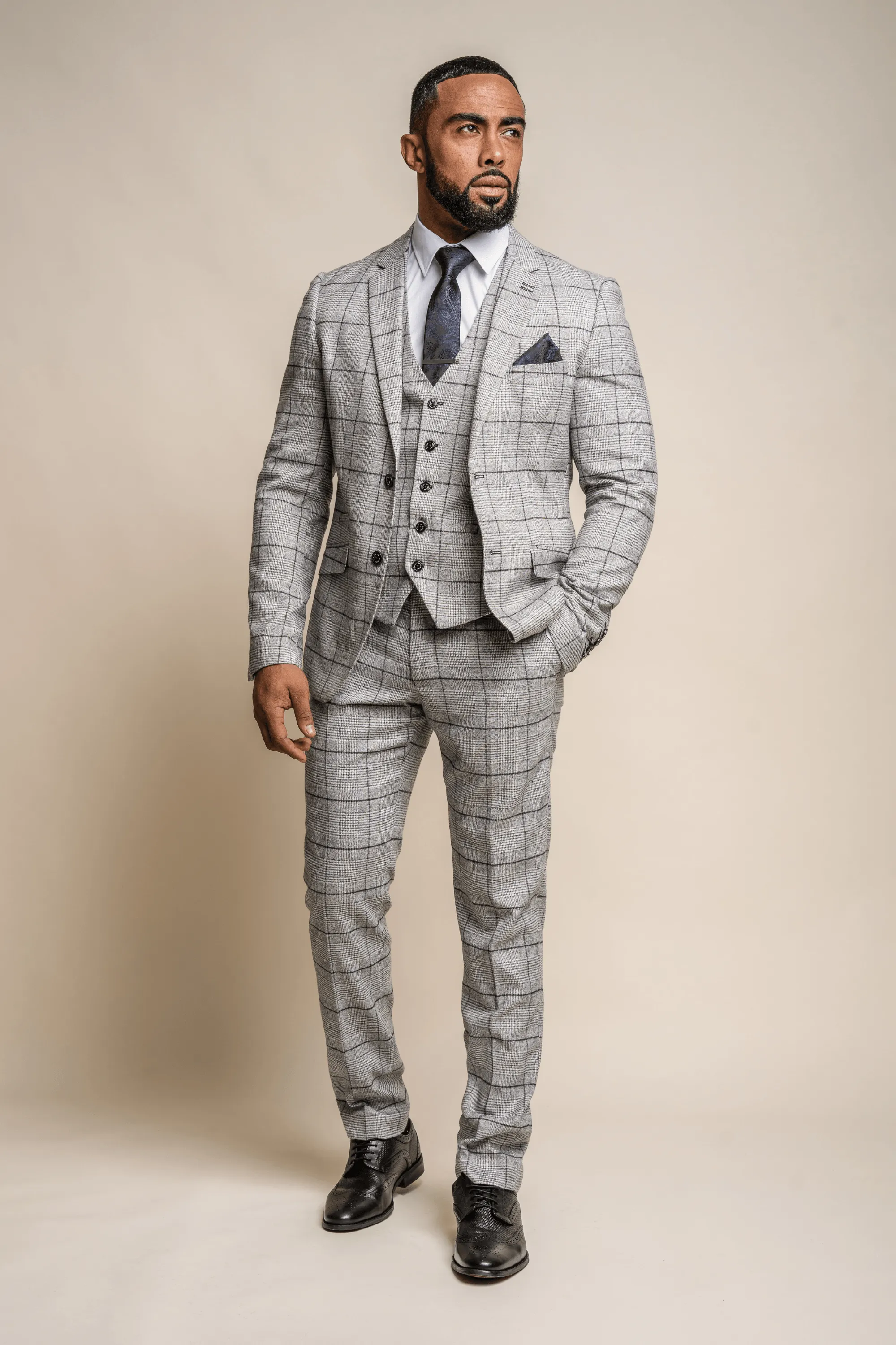 Ghost Tweed Three Piece Suit